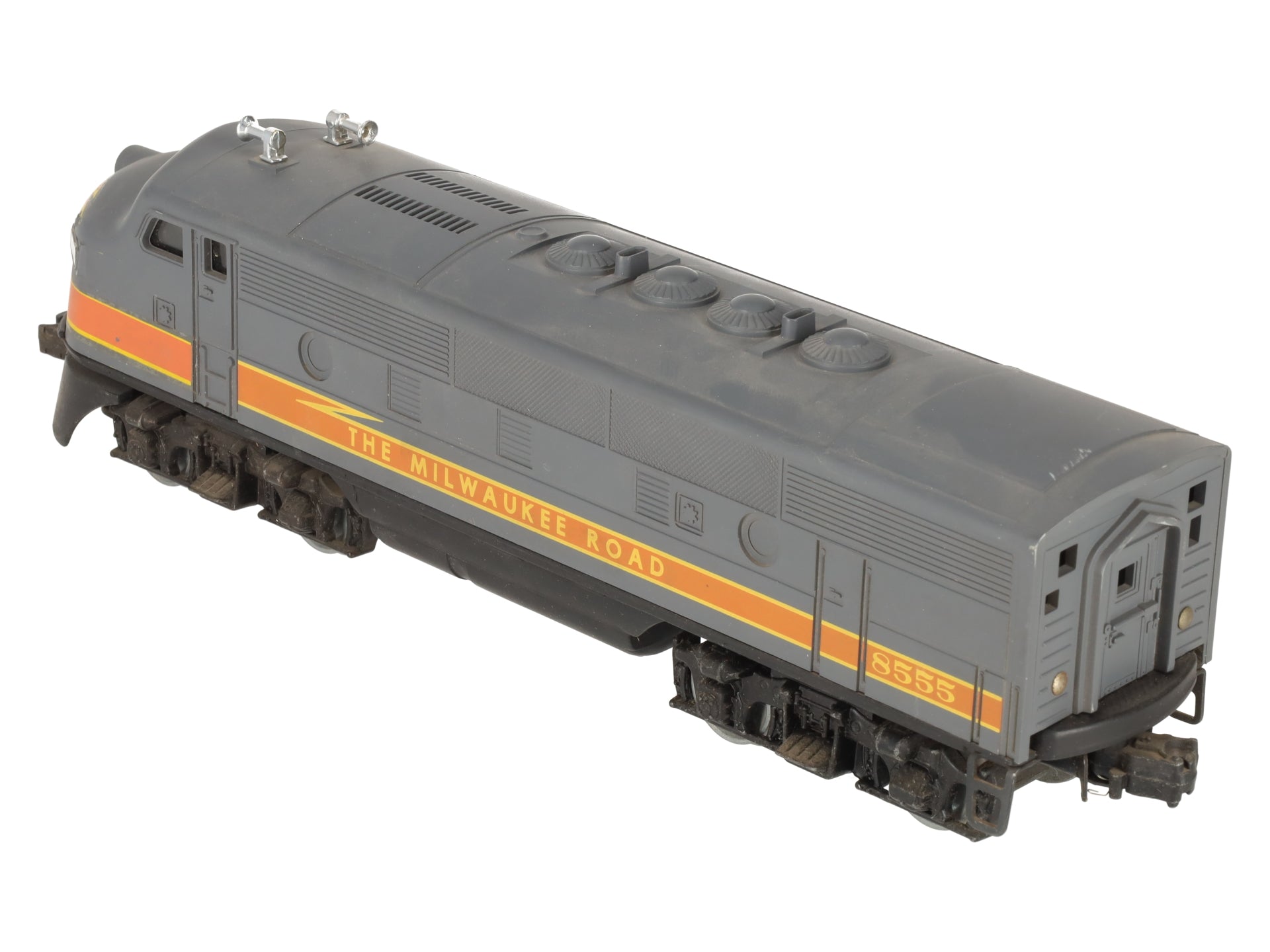 Lionel 6-8555 O Gauge Milwaukee Road F-3 Powered A Unit Diesel Locomotive VG/Box