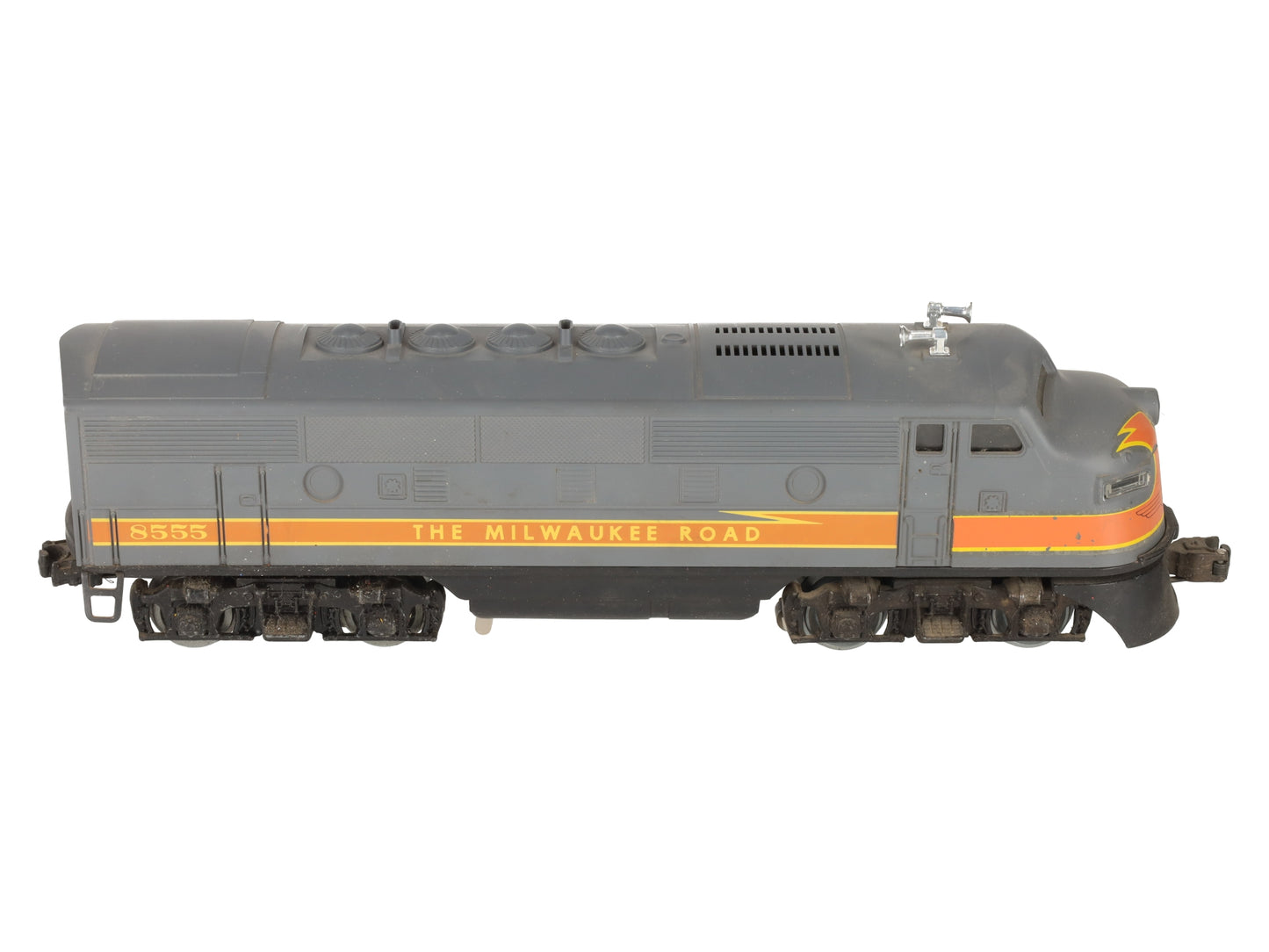 Lionel 6-8555 O Gauge Milwaukee Road F-3 Powered A Unit Diesel Locomotive VG/Box