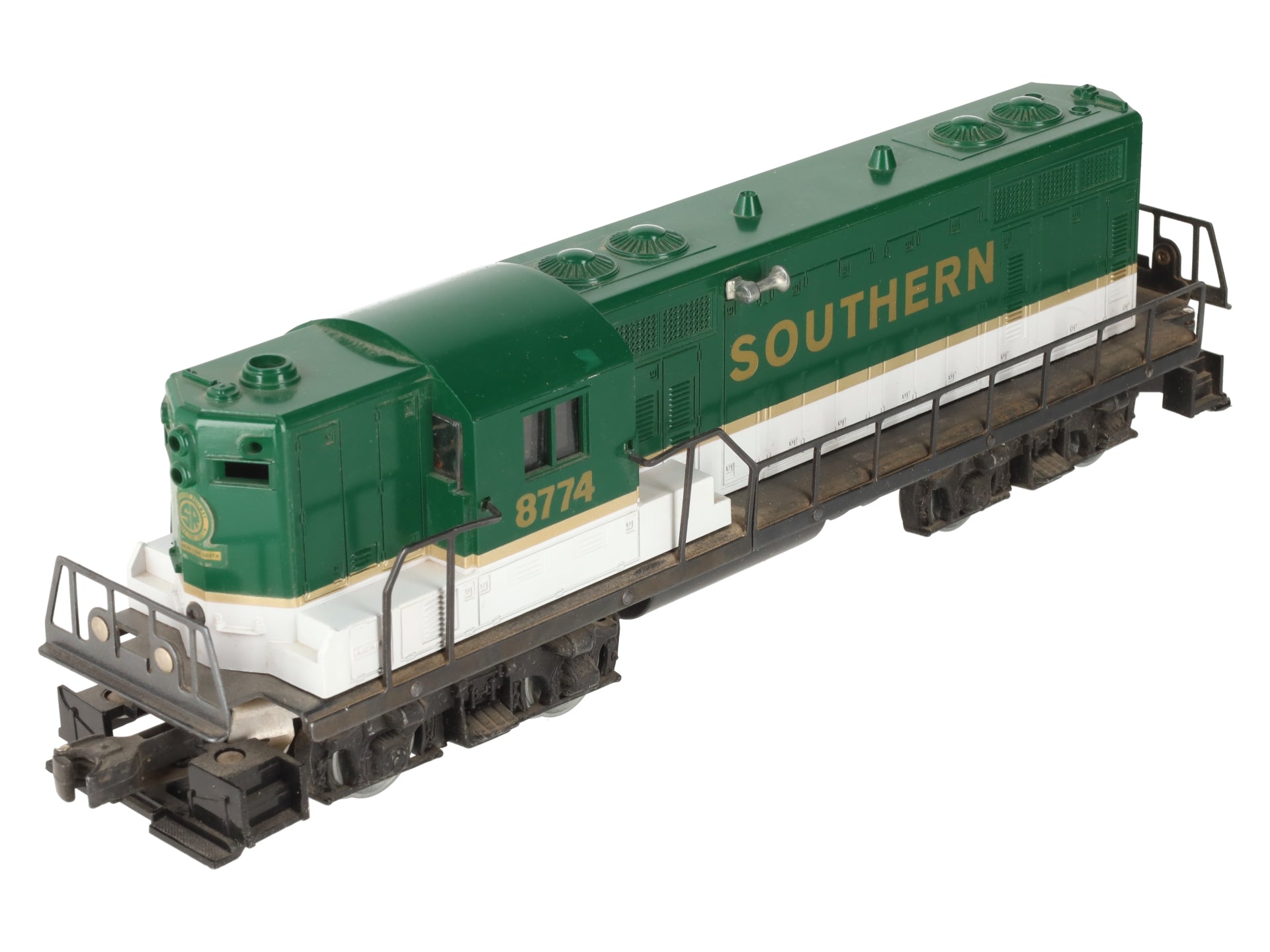 Lionel 6-8774 O Gauge Southern GP-7 Diesel Locomotive VG/Box