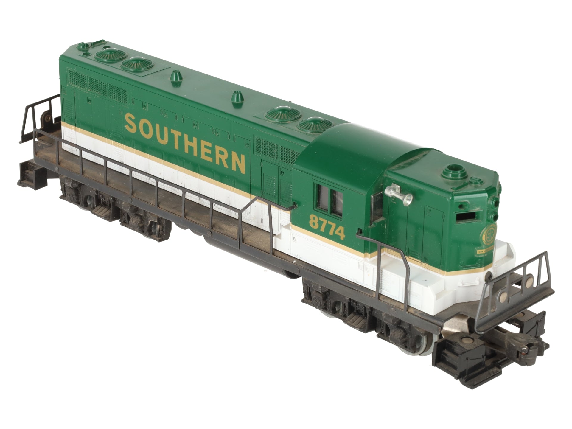 Lionel 6-8774 O Gauge Southern GP-7 Diesel Locomotive VG/Box