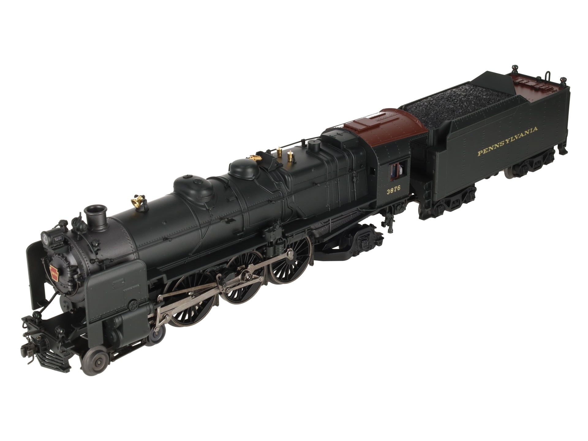 K-Line K3380-3876CC O Gauge PRR K4s Steam Locomotive & Tender #3876 w/TMCC EX/Box