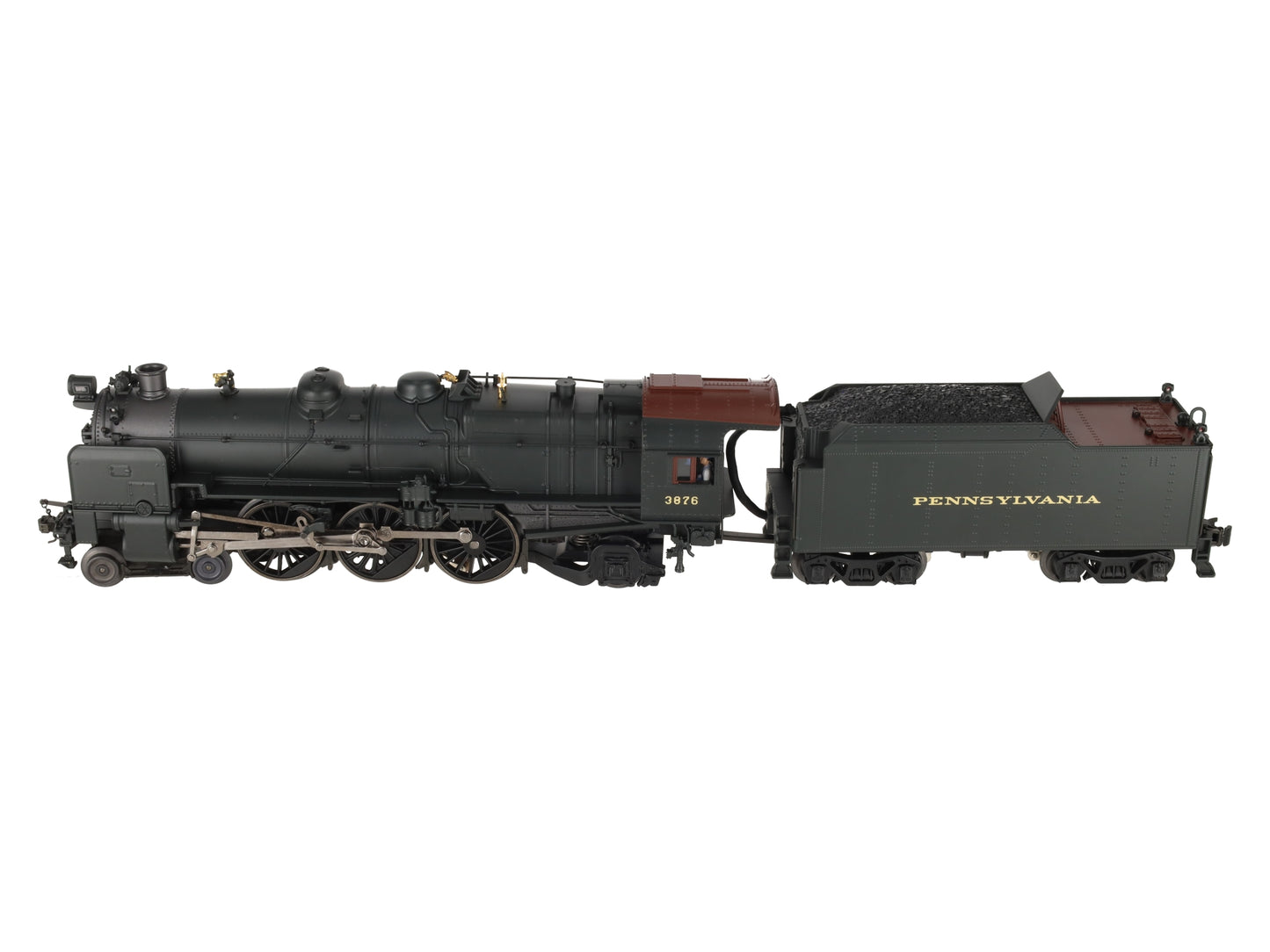 K-Line K3380-3876CC O Gauge PRR K4s Steam Locomotive & Tender #3876 w/TMCC EX/Box