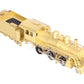 Pacific Fast Mail HO BRASS B&M B-15 2-6-0 Steam Locomotive & Tender -Unpainted EX/Box
