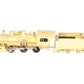 Pacific Fast Mail HO BRASS B&M B-15 2-6-0 Steam Locomotive & Tender -Unpainted EX/Box
