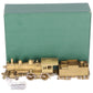 Pacific Fast Mail HO BRASS B&M 4-4-0 A-41F Steam Locomotive & Tender- Unpainted EX/Box
