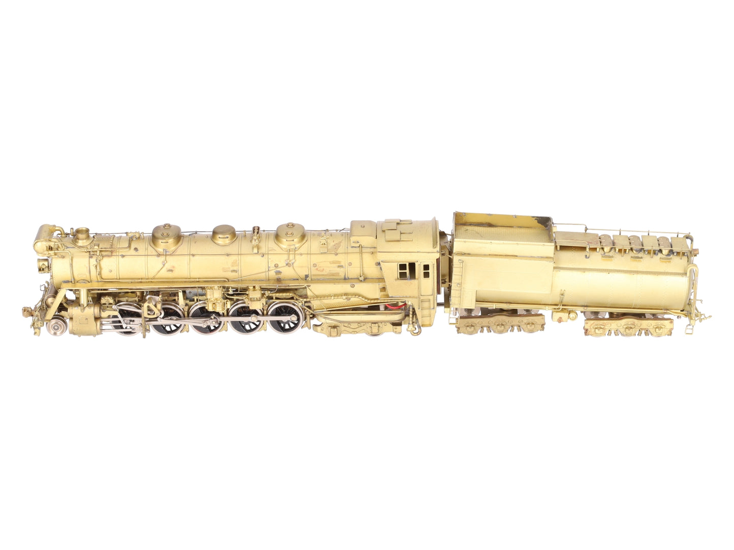 Pacific Fast Mail HO BRASS Central Vermont 2-10-4 Steam Loco/Tender - unpainted EX/Box