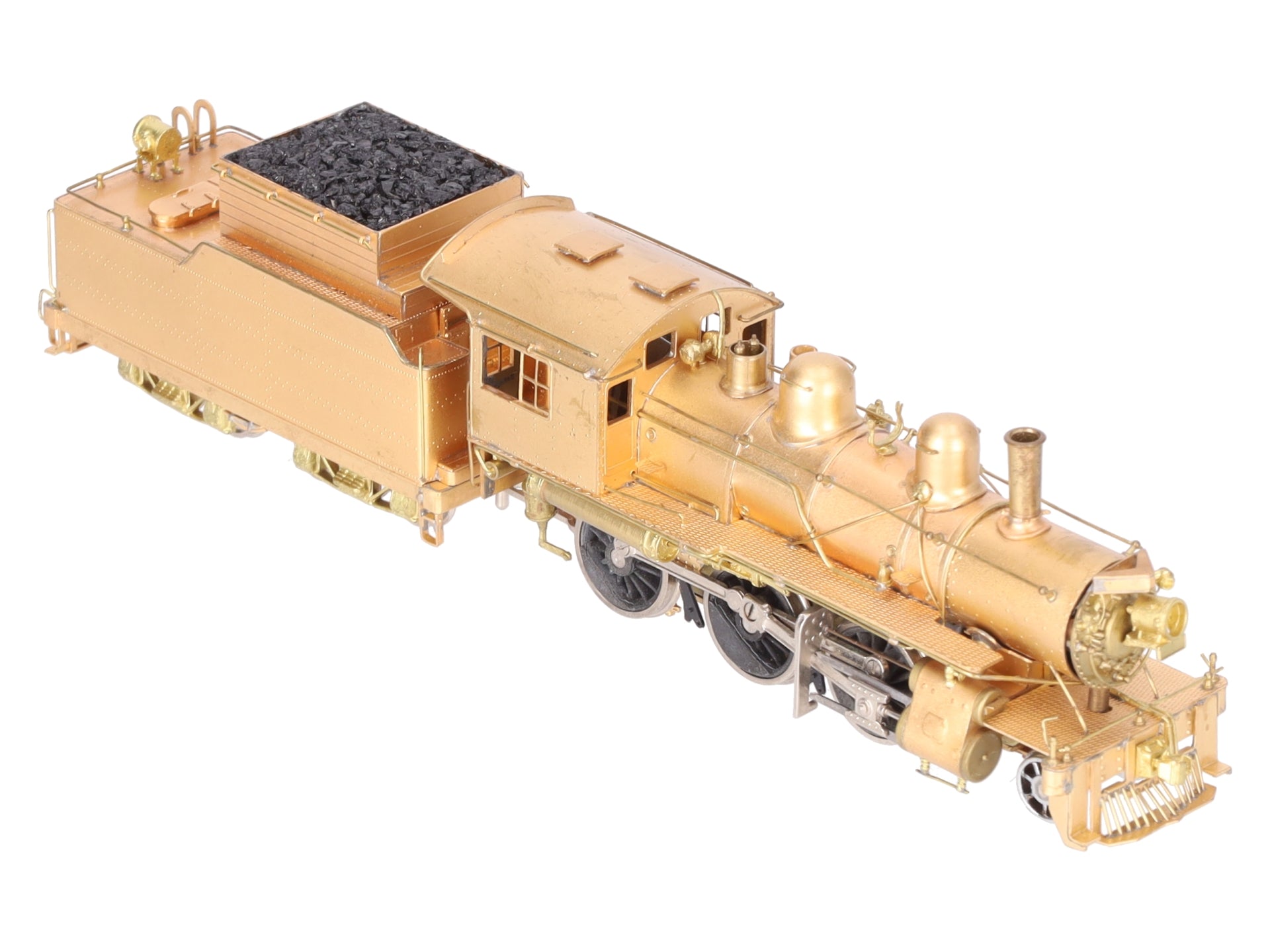 Van Hobbies E-10 HO BRASS CNR 2-6-0 E-10 Mogul Steam Loco/Tender - Unpainted EX/Box