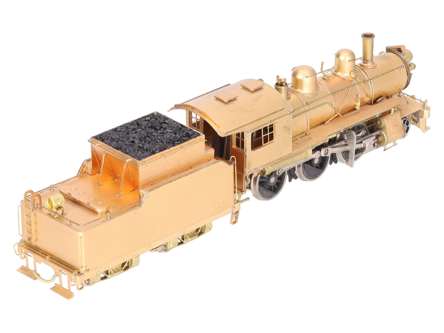 Van Hobbies E-10 HO BRASS CNR 2-6-0 E-10 Mogul Steam Loco/Tender - Unpainted EX/Box