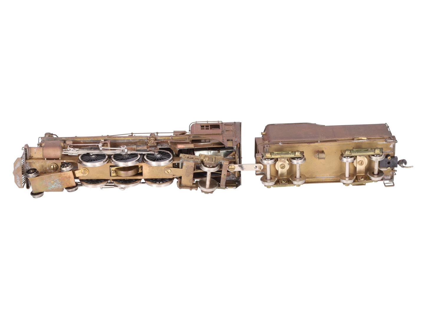 United Scale Models HO BRASS CPR 4-6-2 Steam Locomotive/Tender-Unpainted/Box
