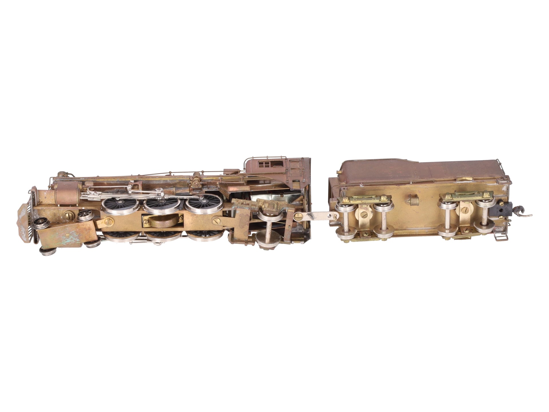 United Scale Models HO BRASS CPR 4-6-2 Steam Locomotive/Tender-Unpainted/Box