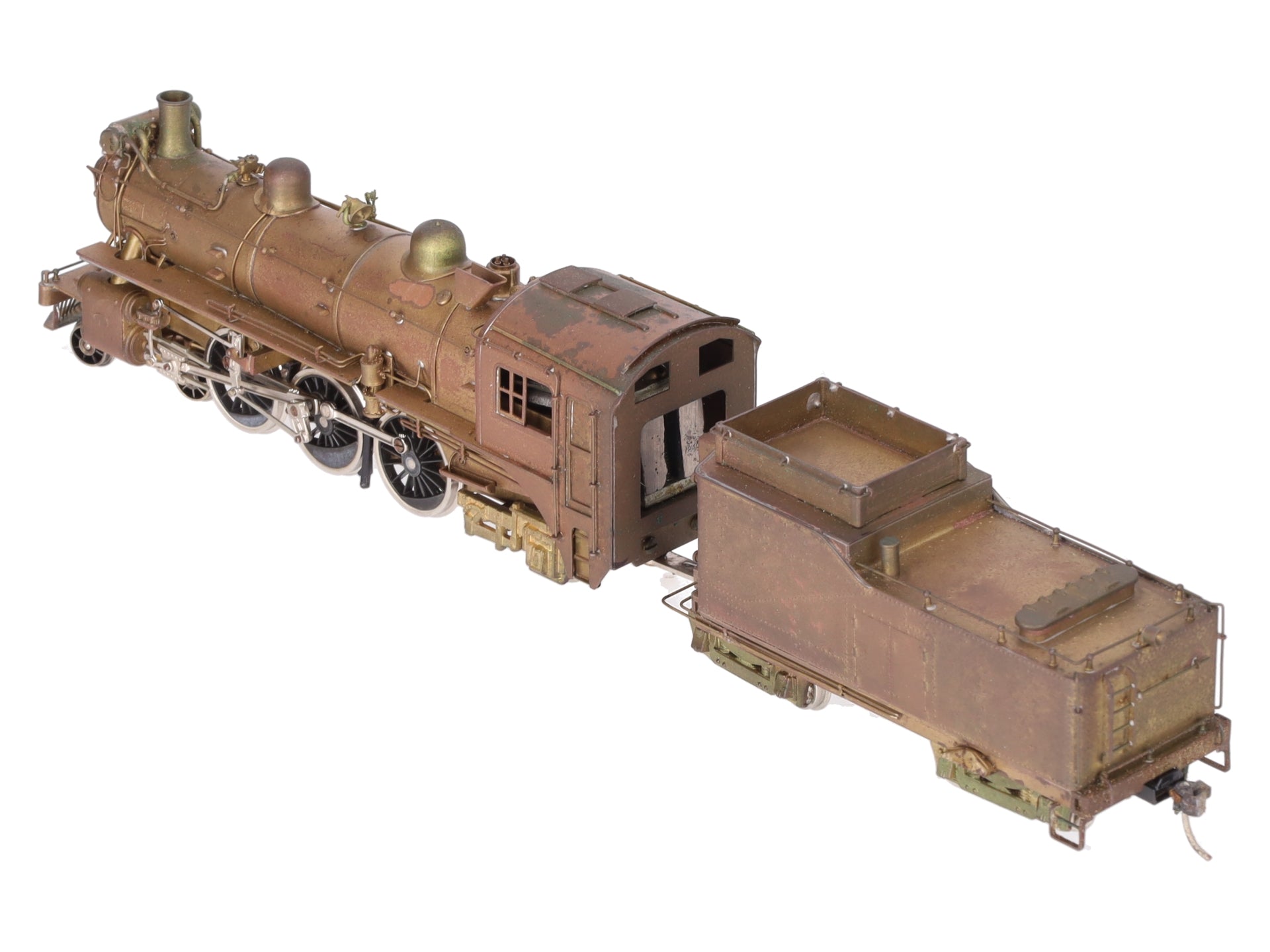 United Scale Models HO BRASS CPR 4-6-2 Steam Locomotive/Tender-Unpainted/Box
