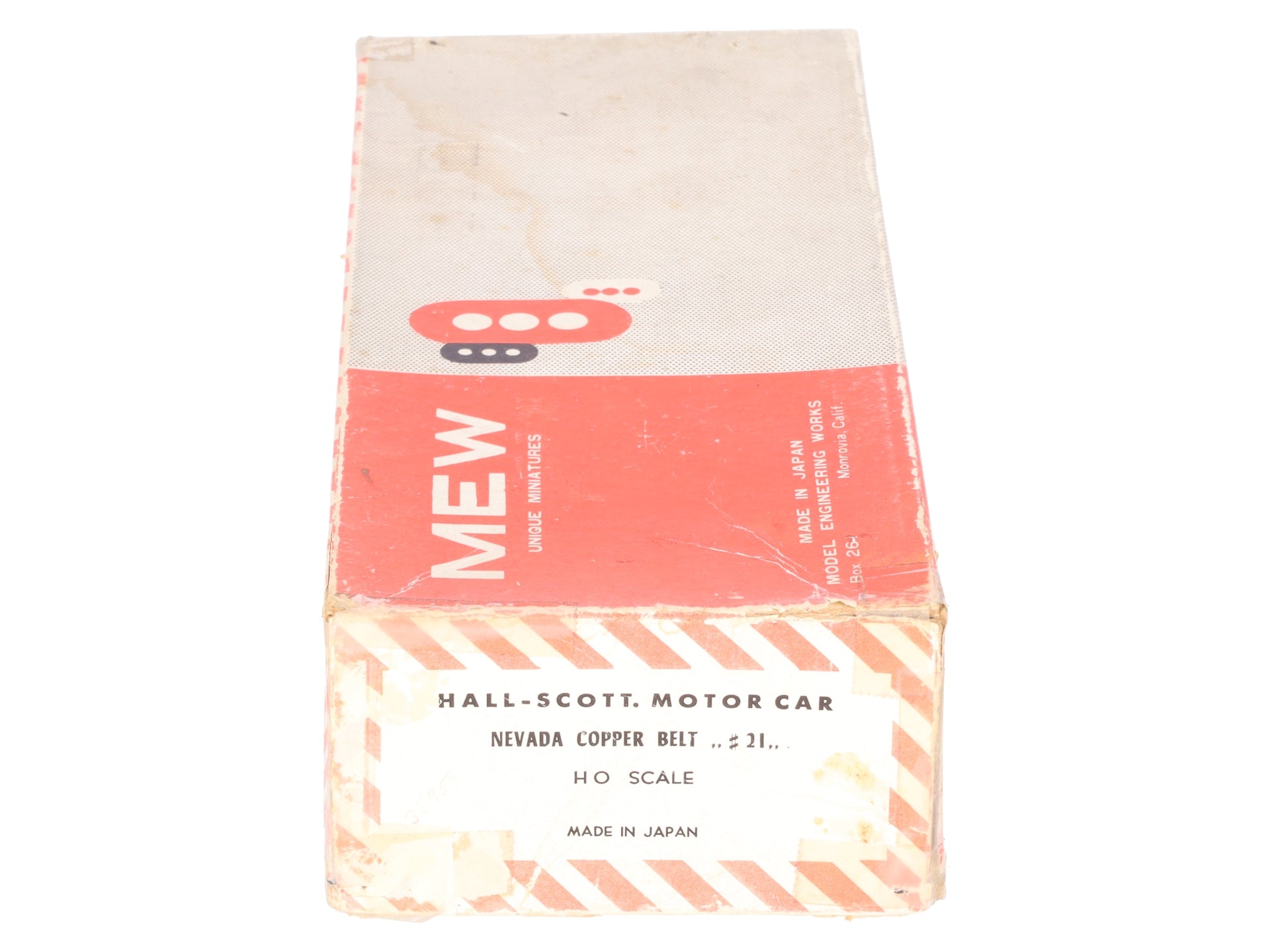 Model Eng Works HO BRASS Hall Scott Motor Car - F/P EX/Box