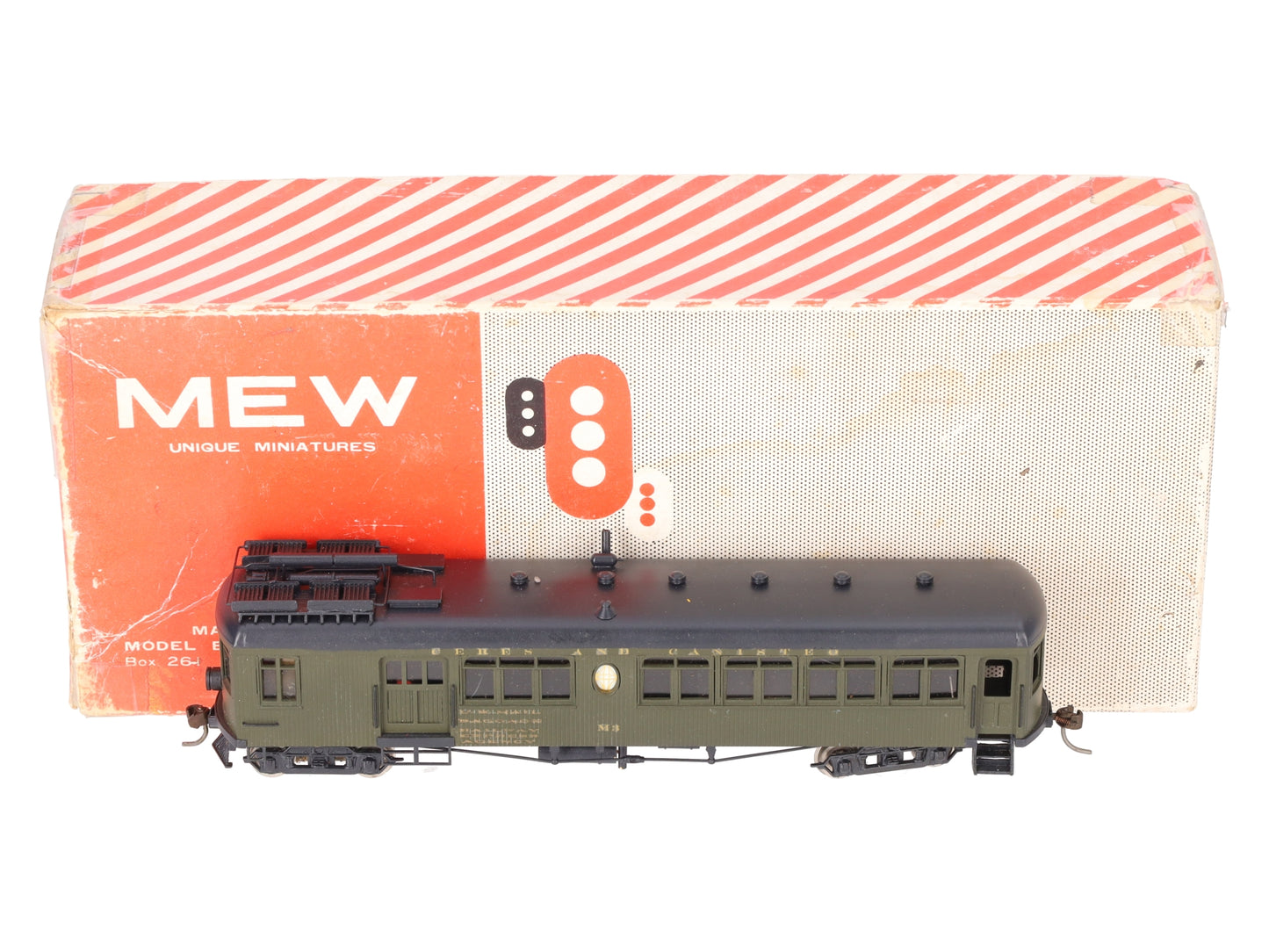 Model Eng Works HO BRASS Hall Scott Motor Car - F/P EX/Box