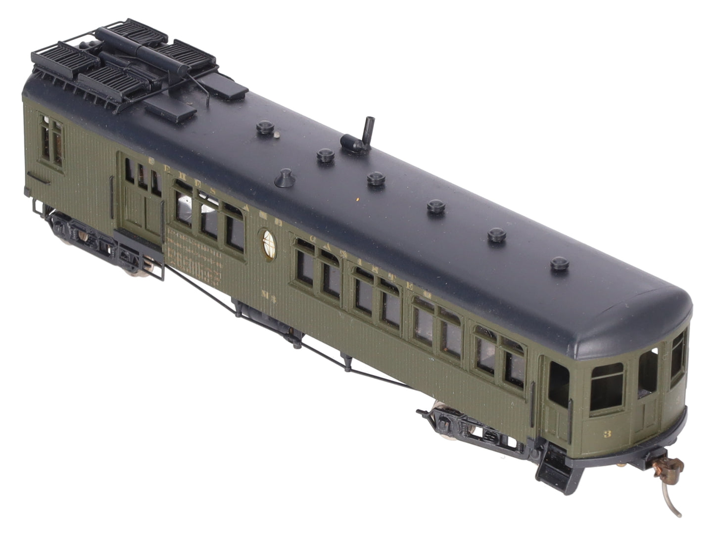 Model Eng Works HO BRASS Hall Scott Motor Car - F/P EX/Box