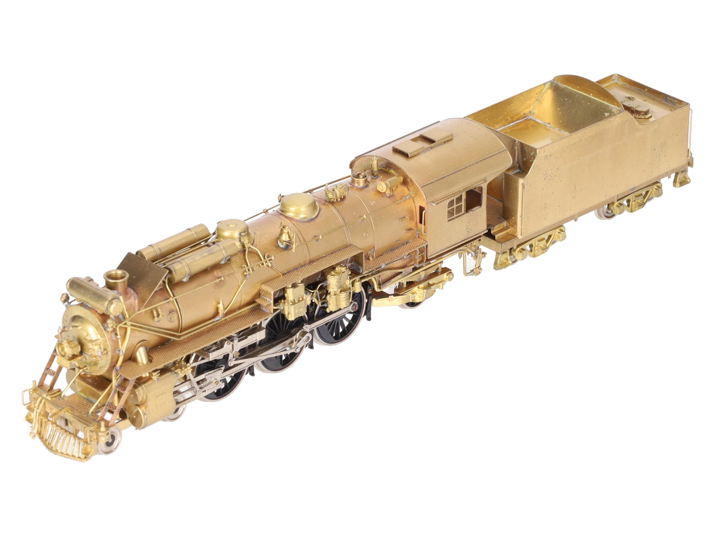 Custom NJ Brass ST-219 HO BRASS NYNH&H Class I-4 4-6-2 Steam Loco & Tender EX/Box