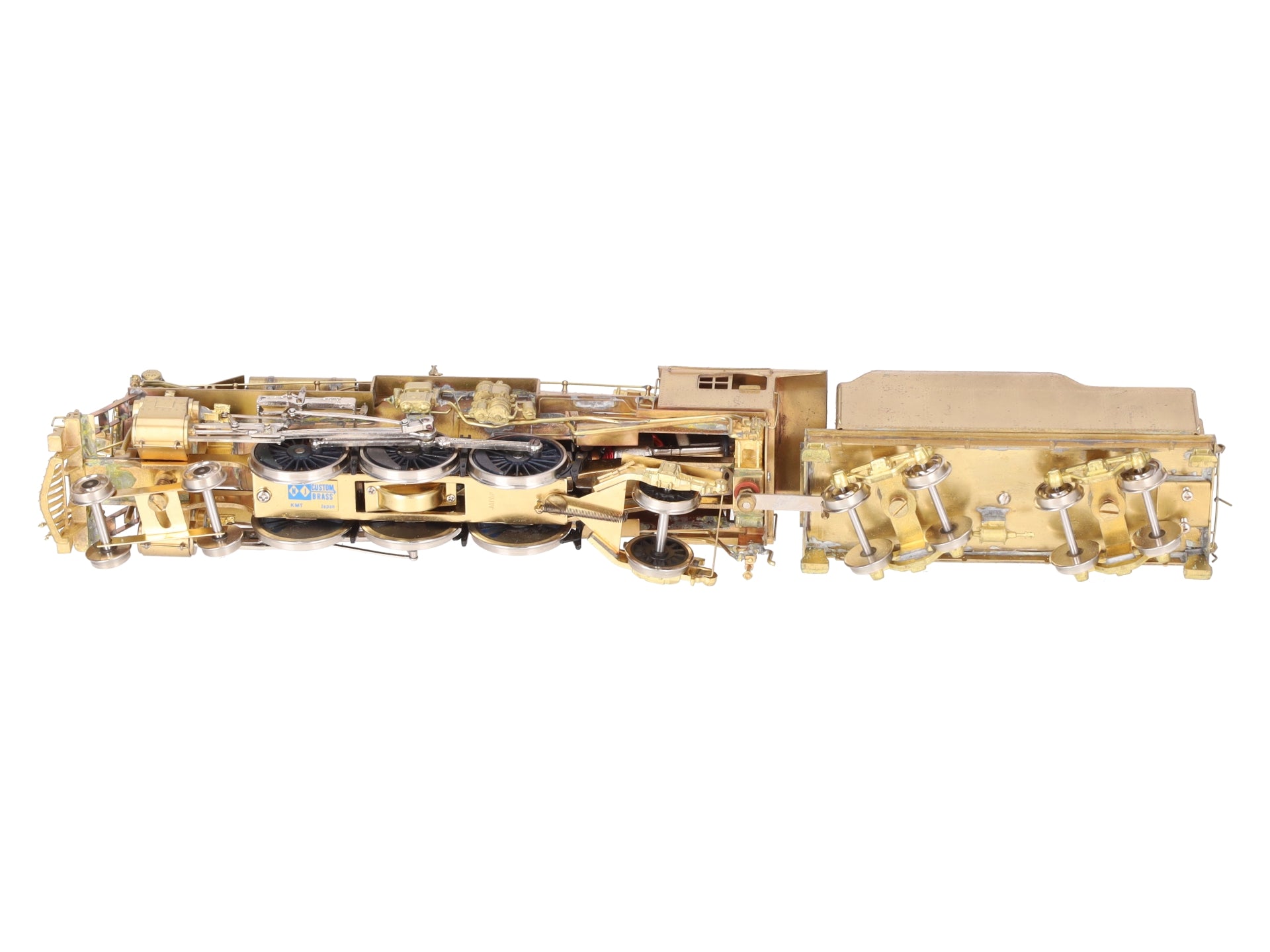 Custom NJ Brass ST-219 HO BRASS NYNH&H Class I-4 4-6-2 Steam Loco & Tender EX/Box