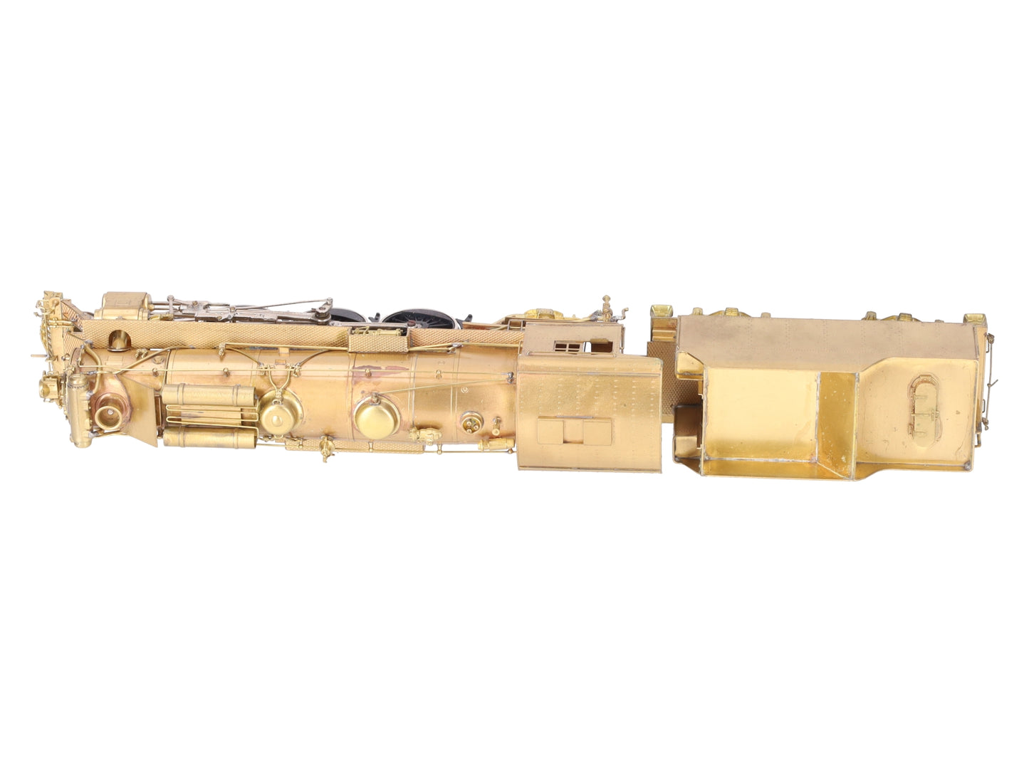 Custom NJ Brass ST-219 HO BRASS NYNH&H Class I-4 4-6-2 Steam Loco & Tender EX/Box