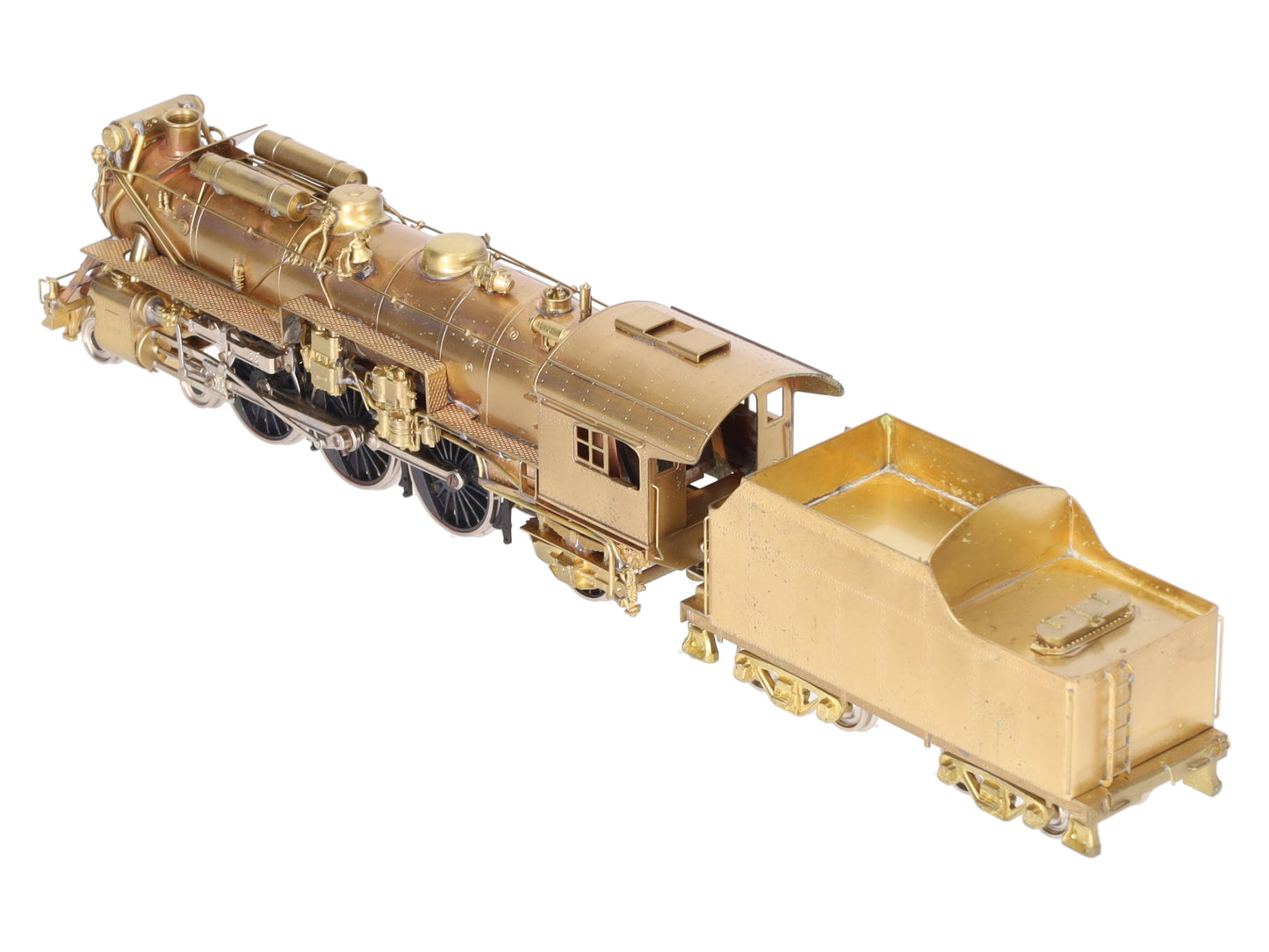 Custom NJ Brass ST-219 HO BRASS NYNH&H Class I-4 4-6-2 Steam Loco & Tender EX/Box