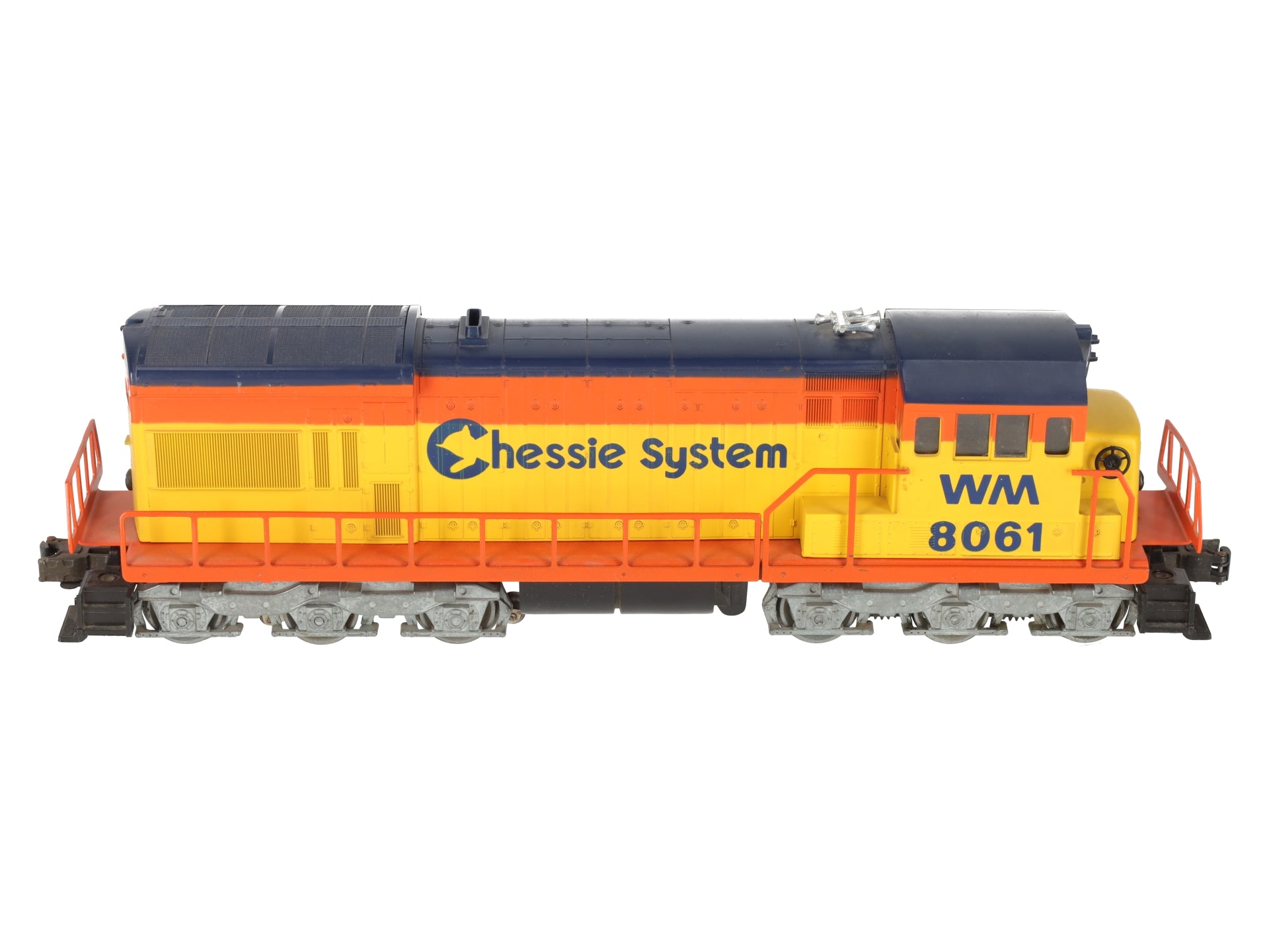Lionel 6-8061 O Chessie Western Maryland U36C Powered Diesel Locomotive #8061 EX/Box
