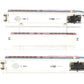 Rapido Trains 200004 Amtrak TurboTrain Late HO Gauge Diesel Passenger Train Set EX/Box