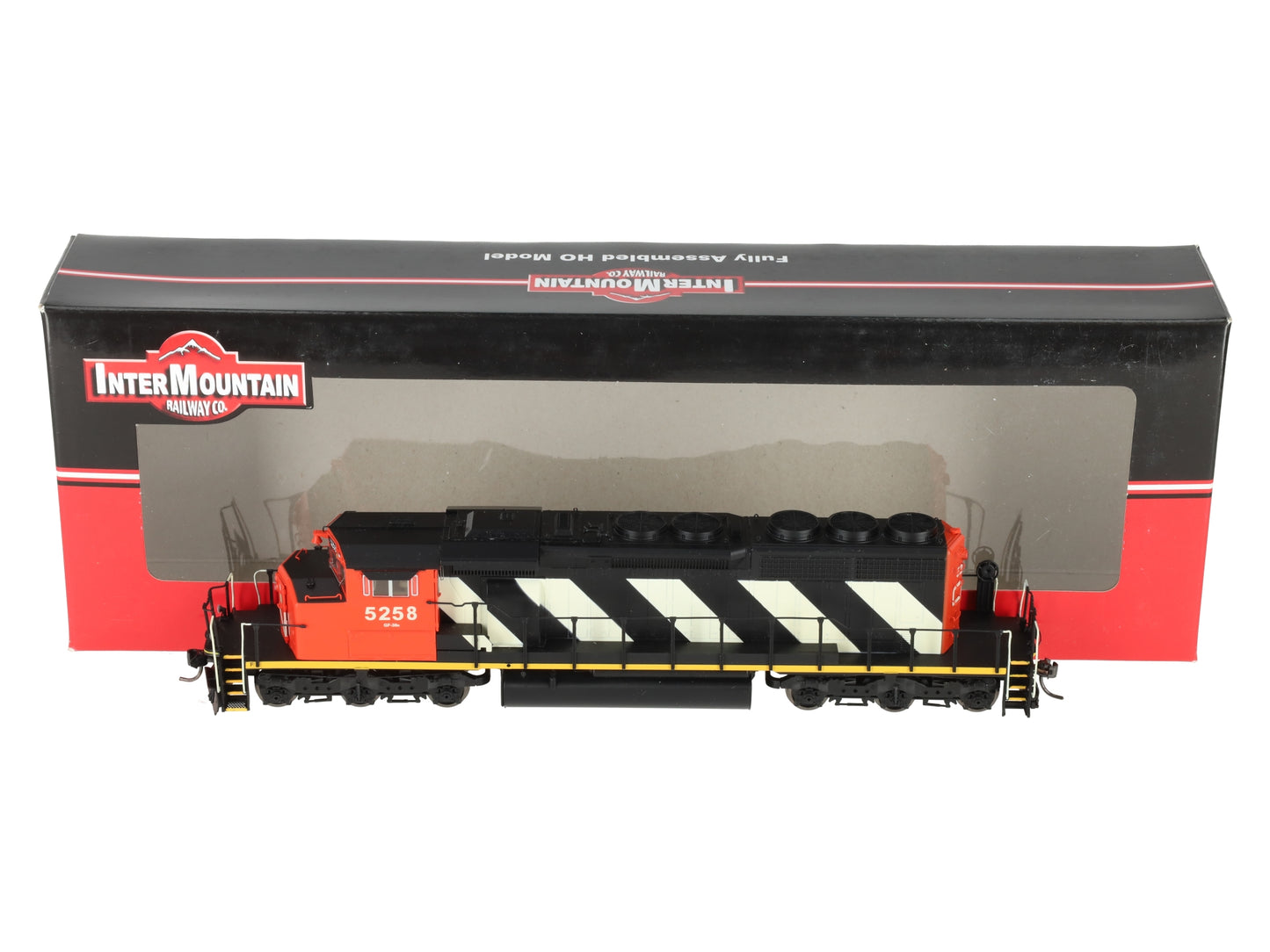 InterMountain 49301S-04 HO Canadian National SD40-2W Diesel Locomotive #5258 EX/Box