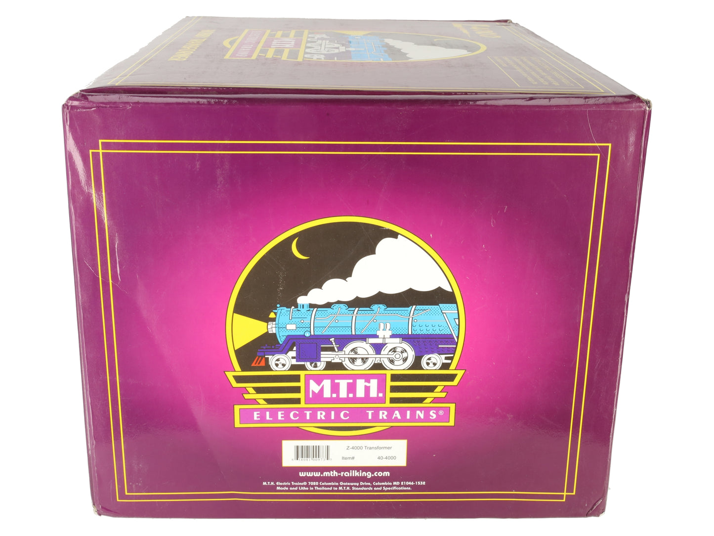 MTH 40-4000 O Z-4000 400W Dual Control Transformer VG/Box