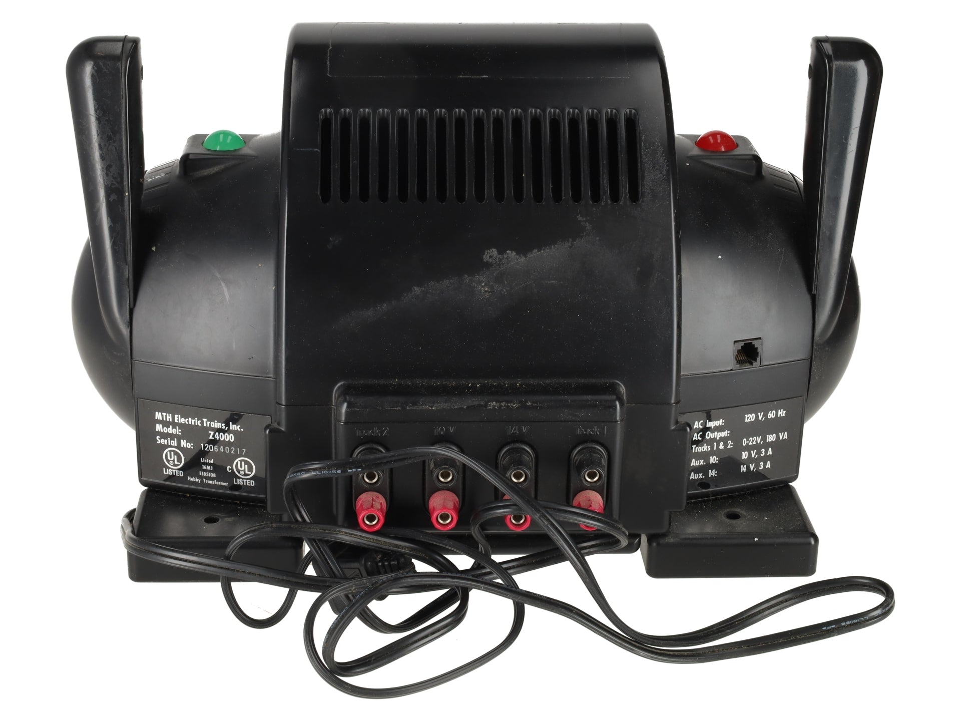 MTH 40-4000 O Z-4000 400W Dual Control Transformer VG/Box