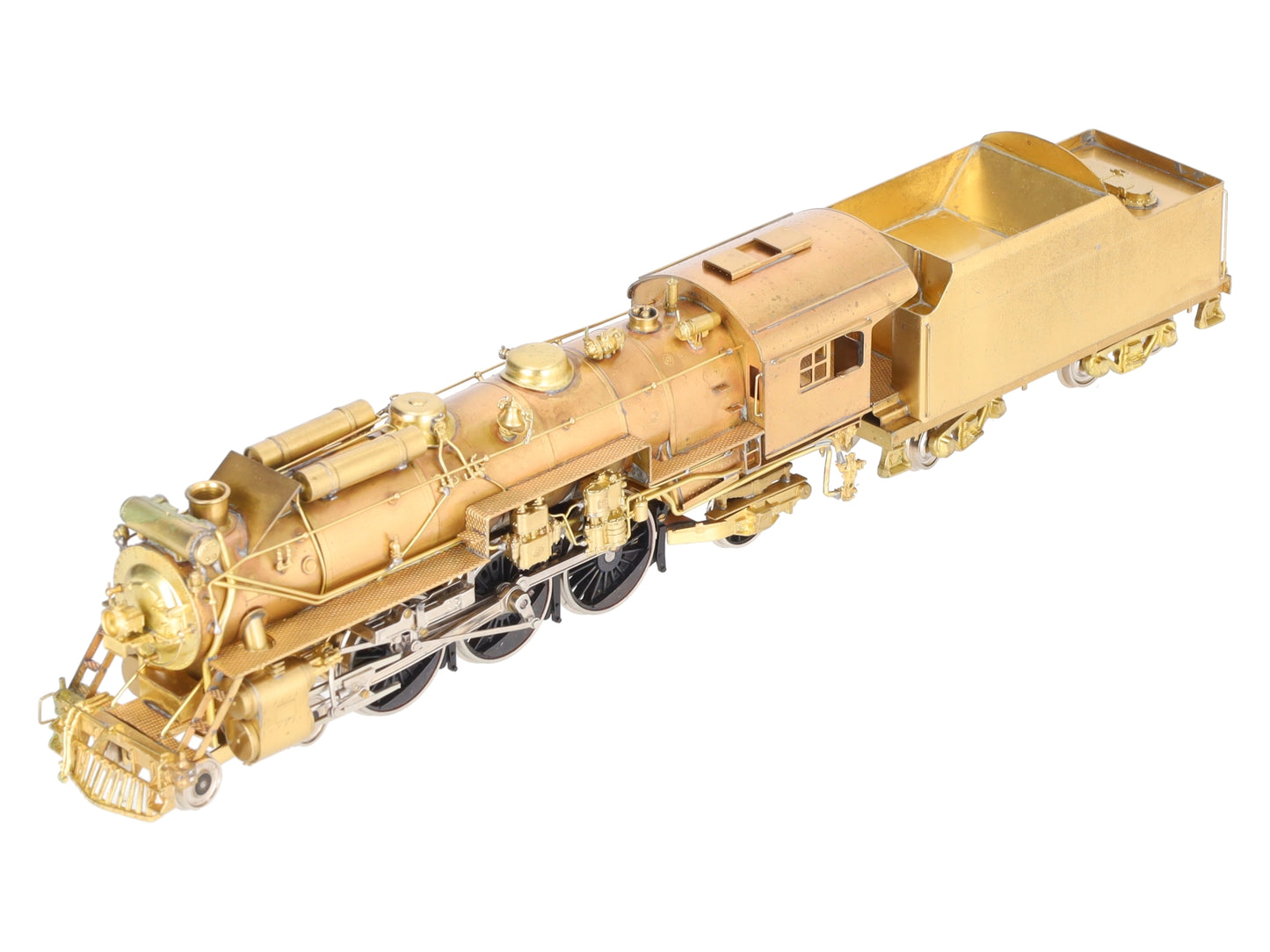Custom NJ Brass ST-219 HO BRASS NYNH&H Class I-4 4-6-2 Steam Loco & Tender EX/Box