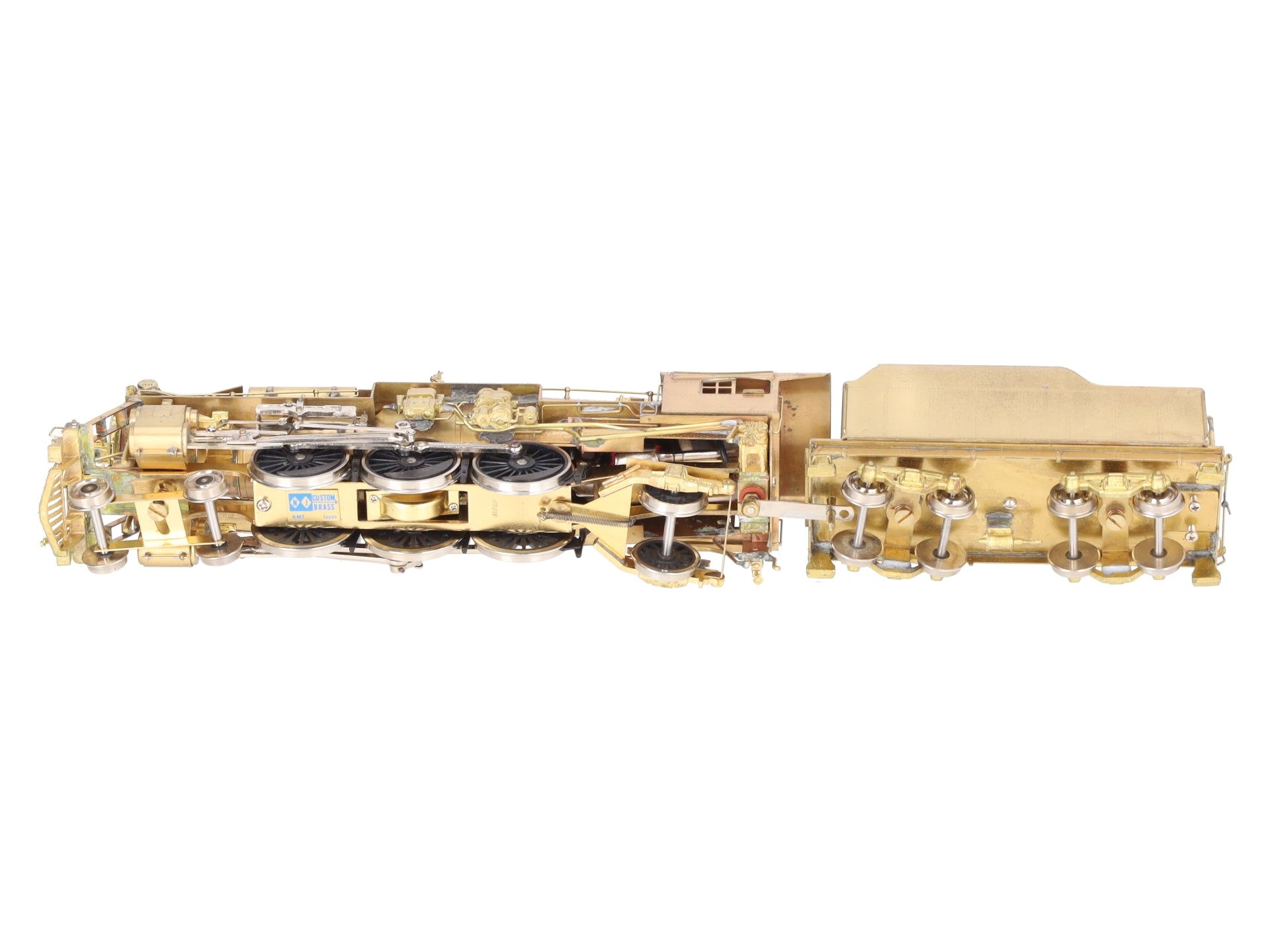 Custom NJ Brass ST-219 HO BRASS NYNH&H Class I-4 4-6-2 Steam Loco & Tender EX/Box