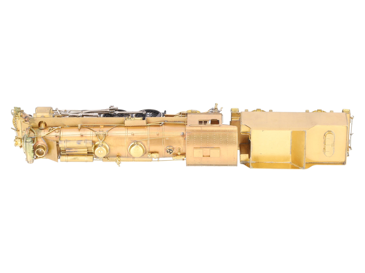 Custom NJ Brass ST-219 HO BRASS NYNH&H Class I-4 4-6-2 Steam Loco & Tender EX/Box