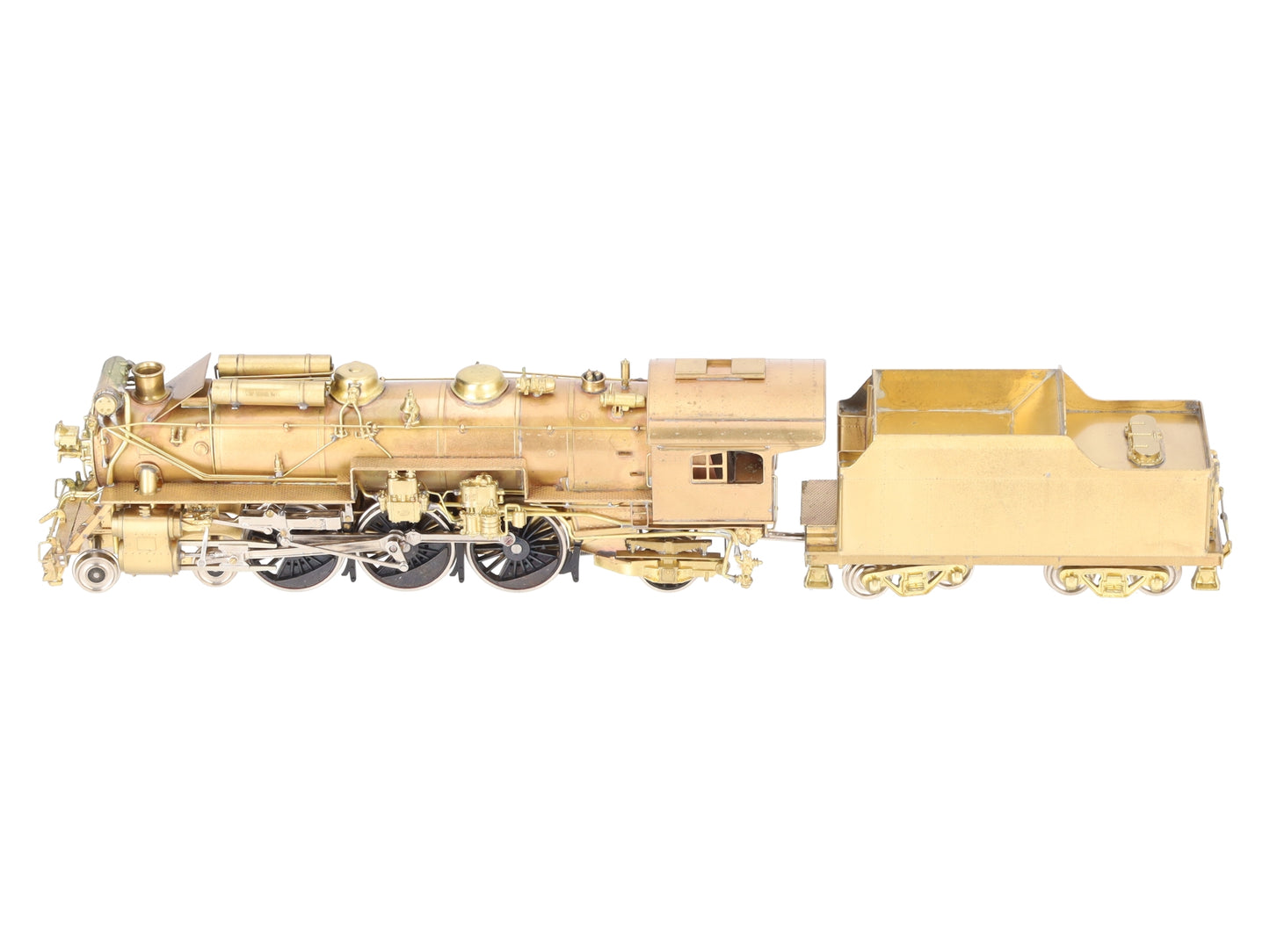 Custom NJ Brass ST-219 HO BRASS NYNH&H Class I-4 4-6-2 Steam Loco & Tender EX/Box