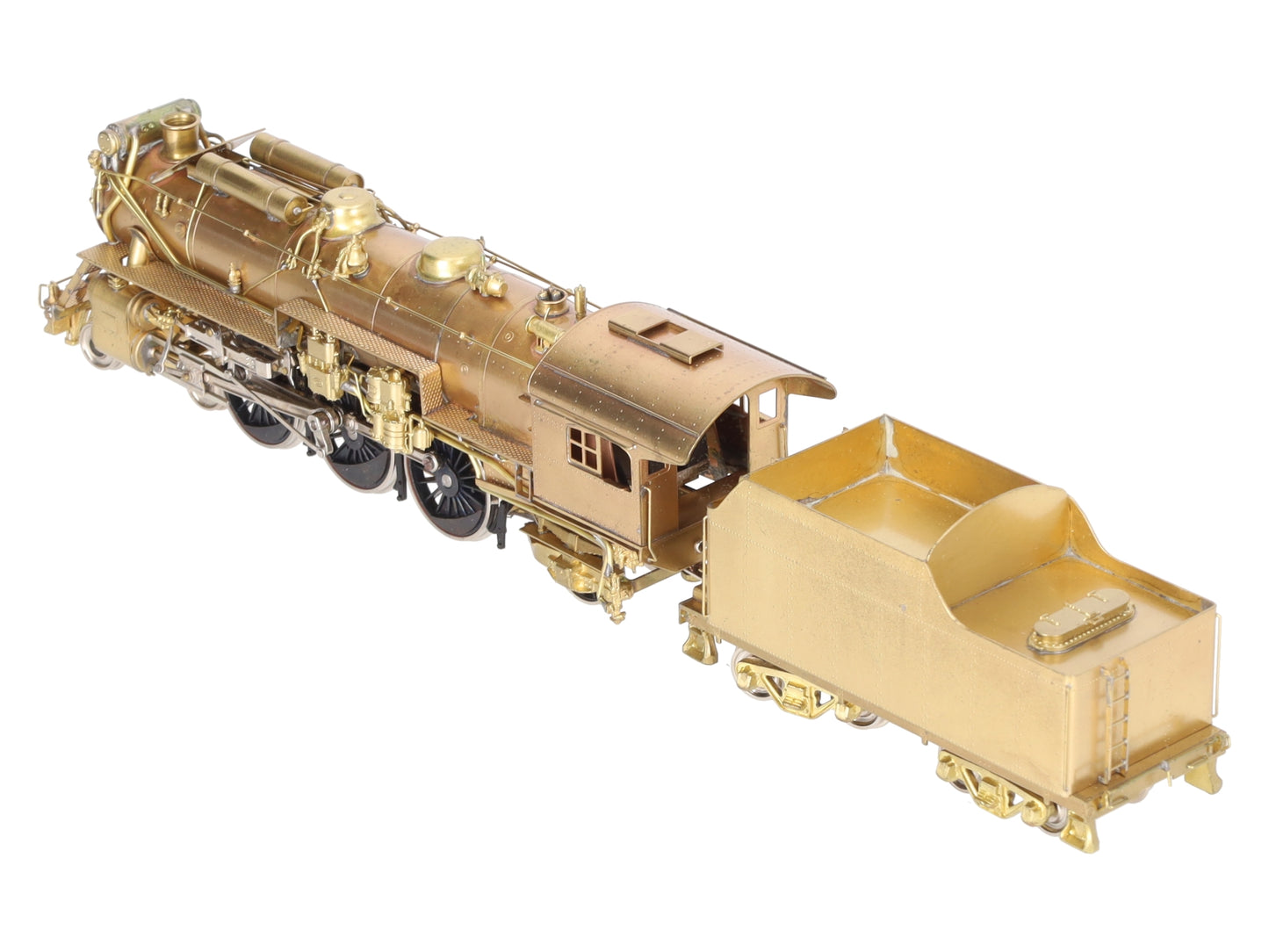 Custom NJ Brass ST-219 HO BRASS NYNH&H Class I-4 4-6-2 Steam Loco & Tender EX/Box