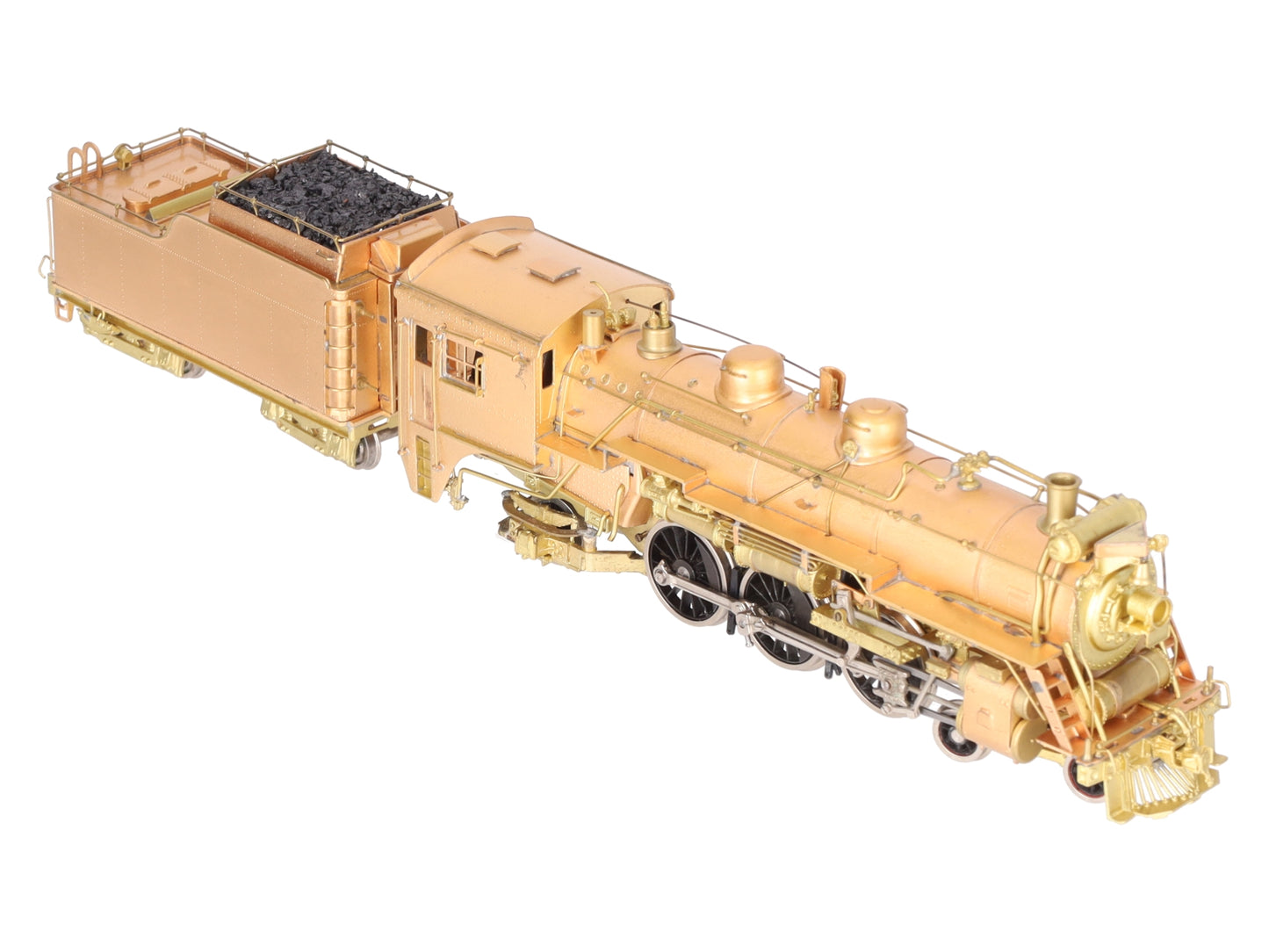 Van Hobbies HO BRASS CNR J4e-Pacific 4-6-2 Steam Loco & Tender - Unpainted EX/Box