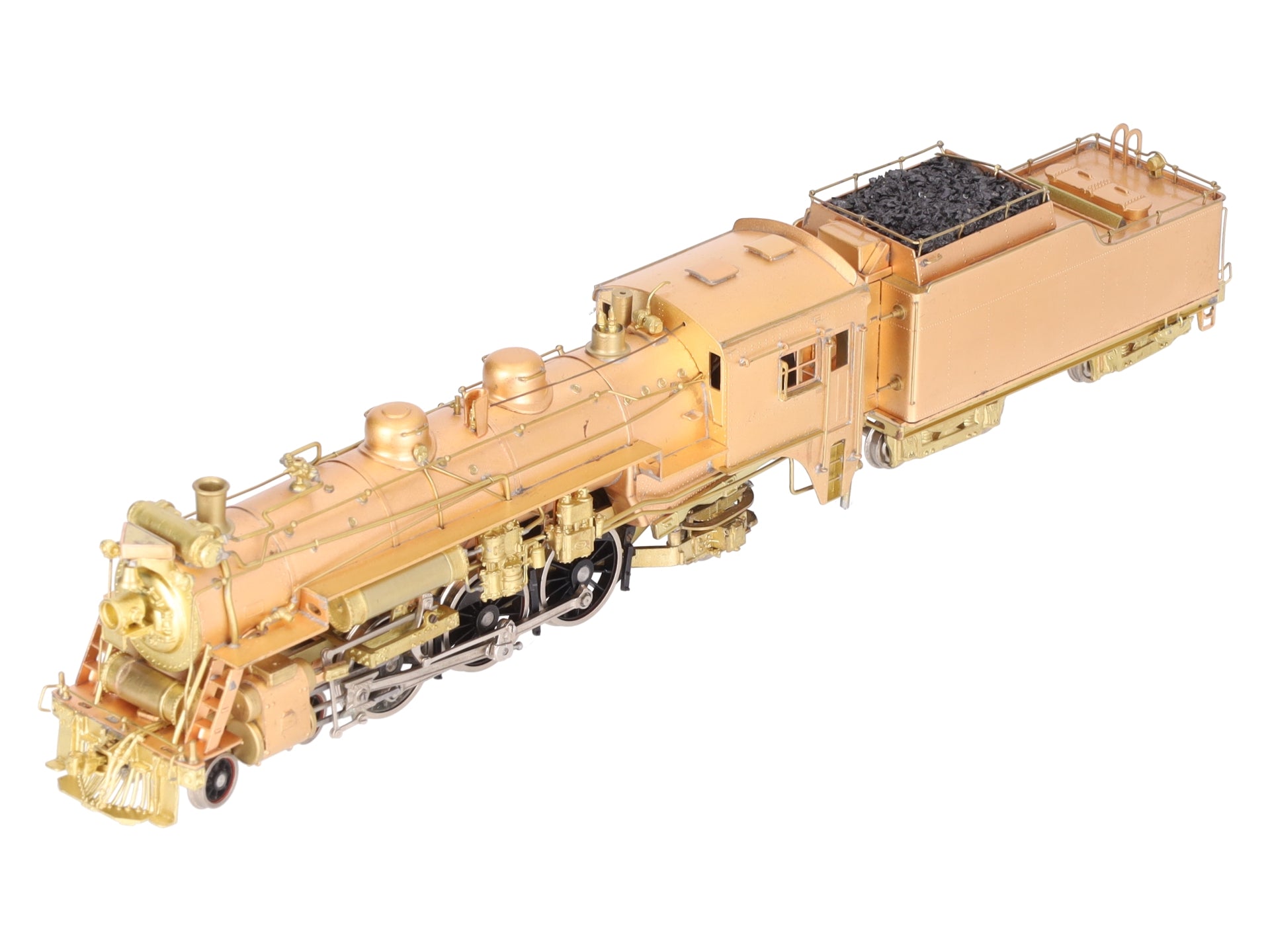 Van Hobbies HO BRASS CNR J4e-Pacific 4-6-2 Steam Loco & Tender - Unpainted EX/Box