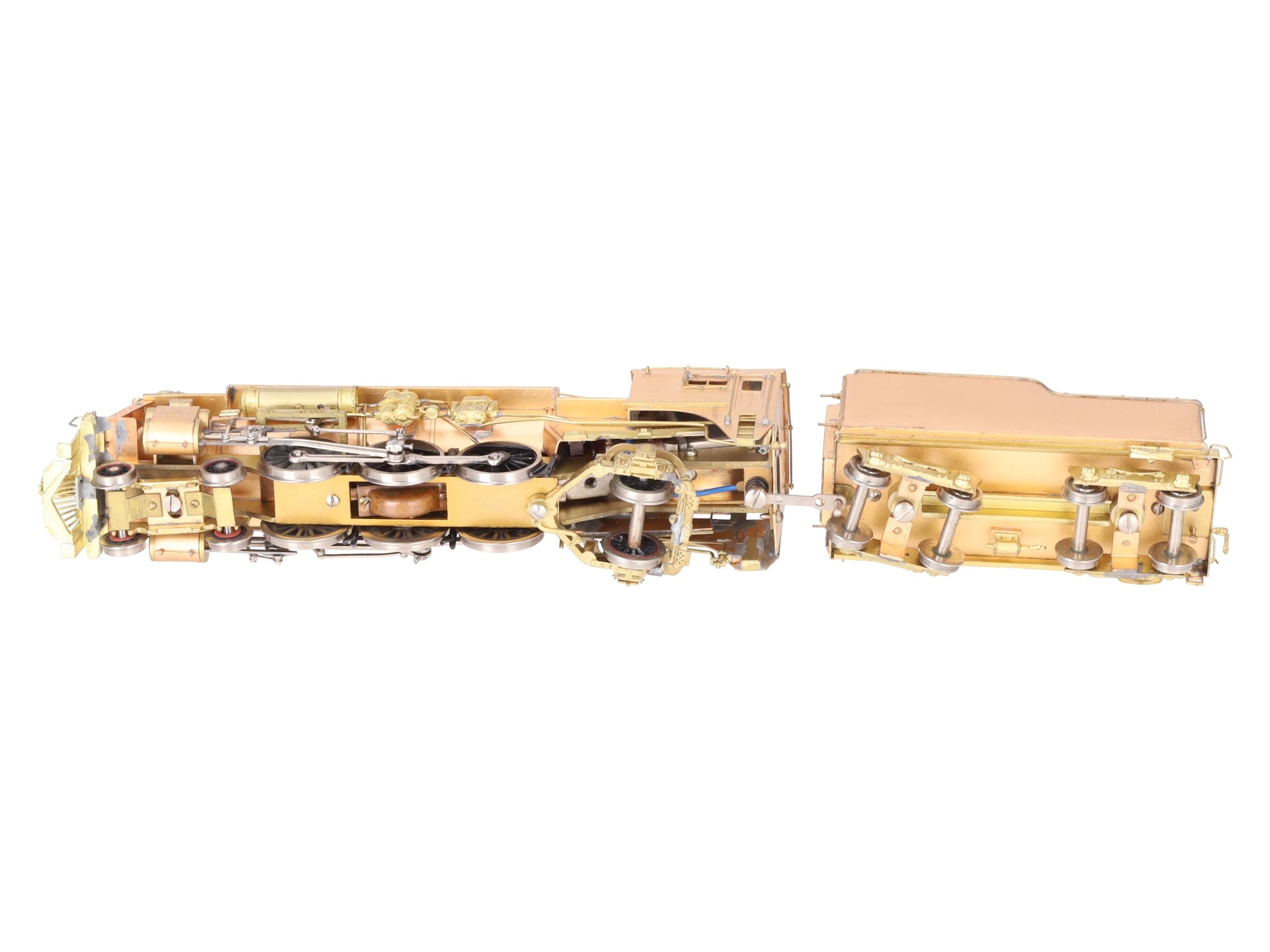 Van Hobbies HO BRASS CNR J4e-Pacific 4-6-2 Steam Loco & Tender - Unpainted EX/Box