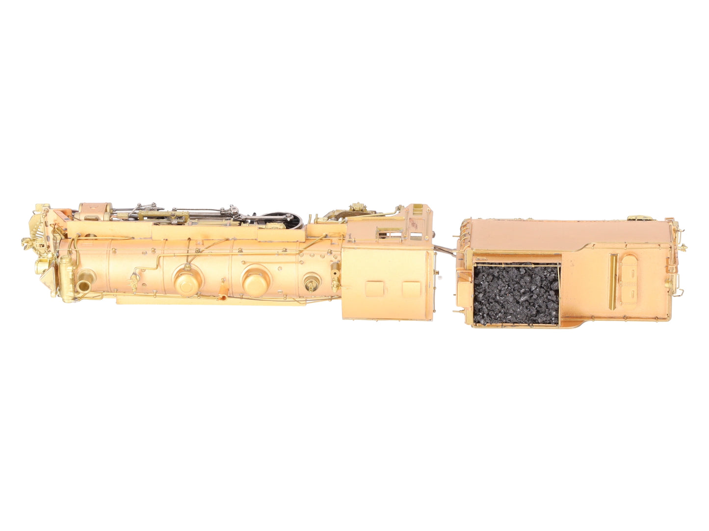Van Hobbies HO BRASS CNR J4e-Pacific 4-6-2 Steam Loco & Tender - Unpainted EX/Box