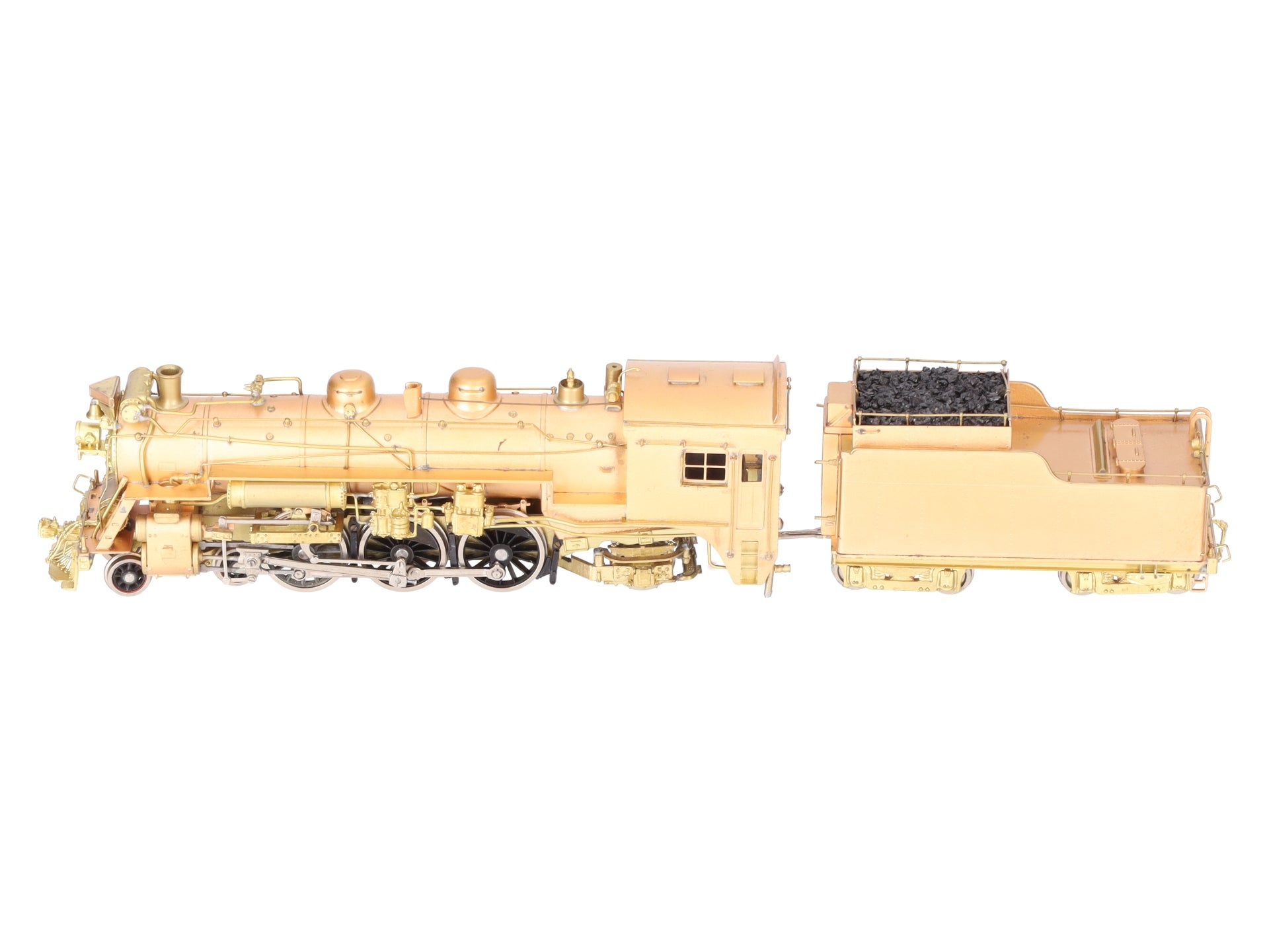 Van Hobbies HO BRASS CNR J4e-Pacific 4-6-2 Steam Loco & Tender - Unpainted EX/Box