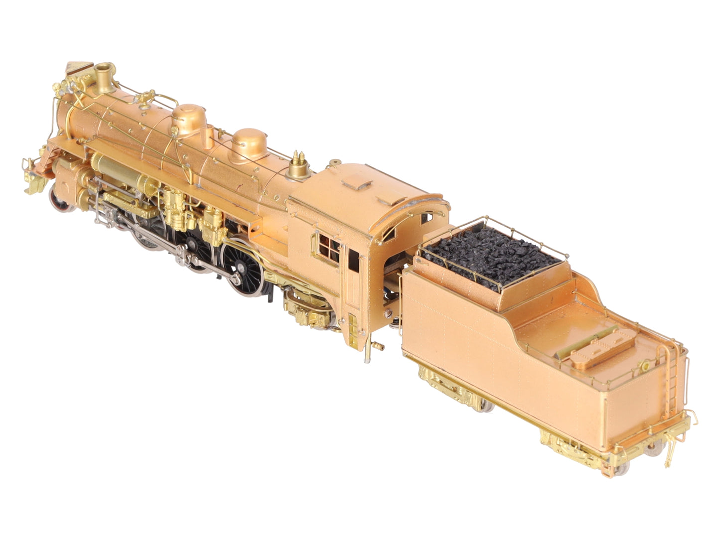 Van Hobbies HO BRASS CNR J4e-Pacific 4-6-2 Steam Loco & Tender - Unpainted EX/Box