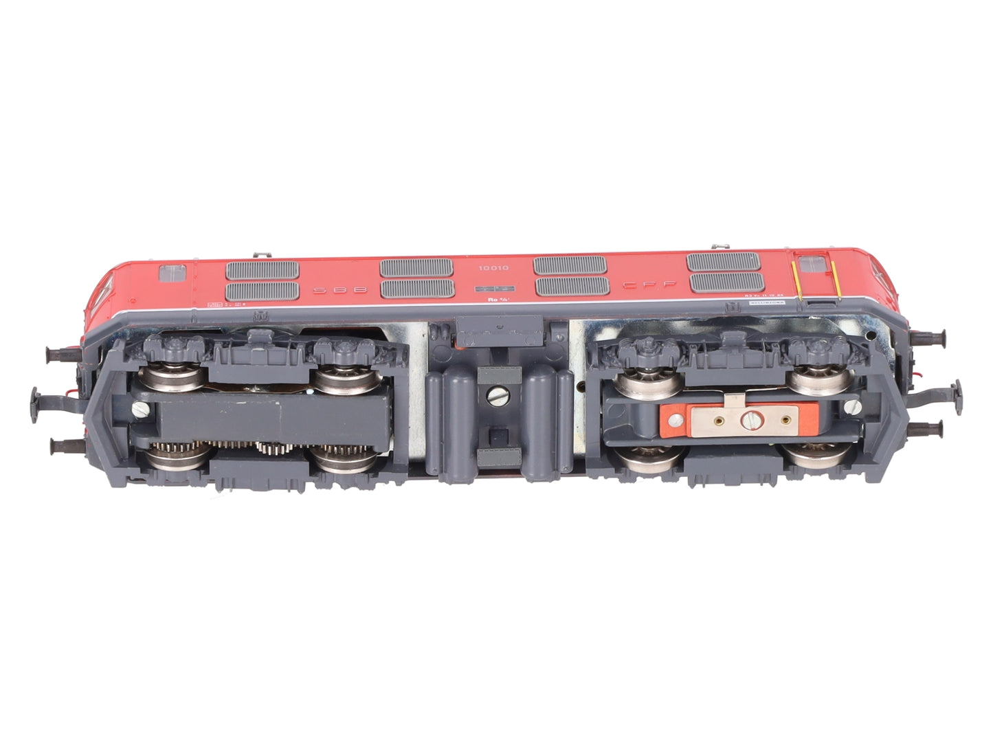 HAG 238 HO SBB Re 4/4 I Rot Electric Locomotive #10010 EX/Box