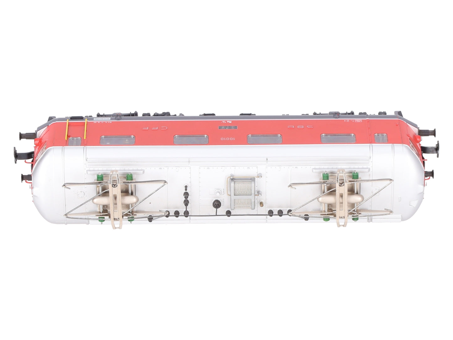 HAG 238 HO SBB Re 4/4 I Rot Electric Locomotive #10010 EX/Box