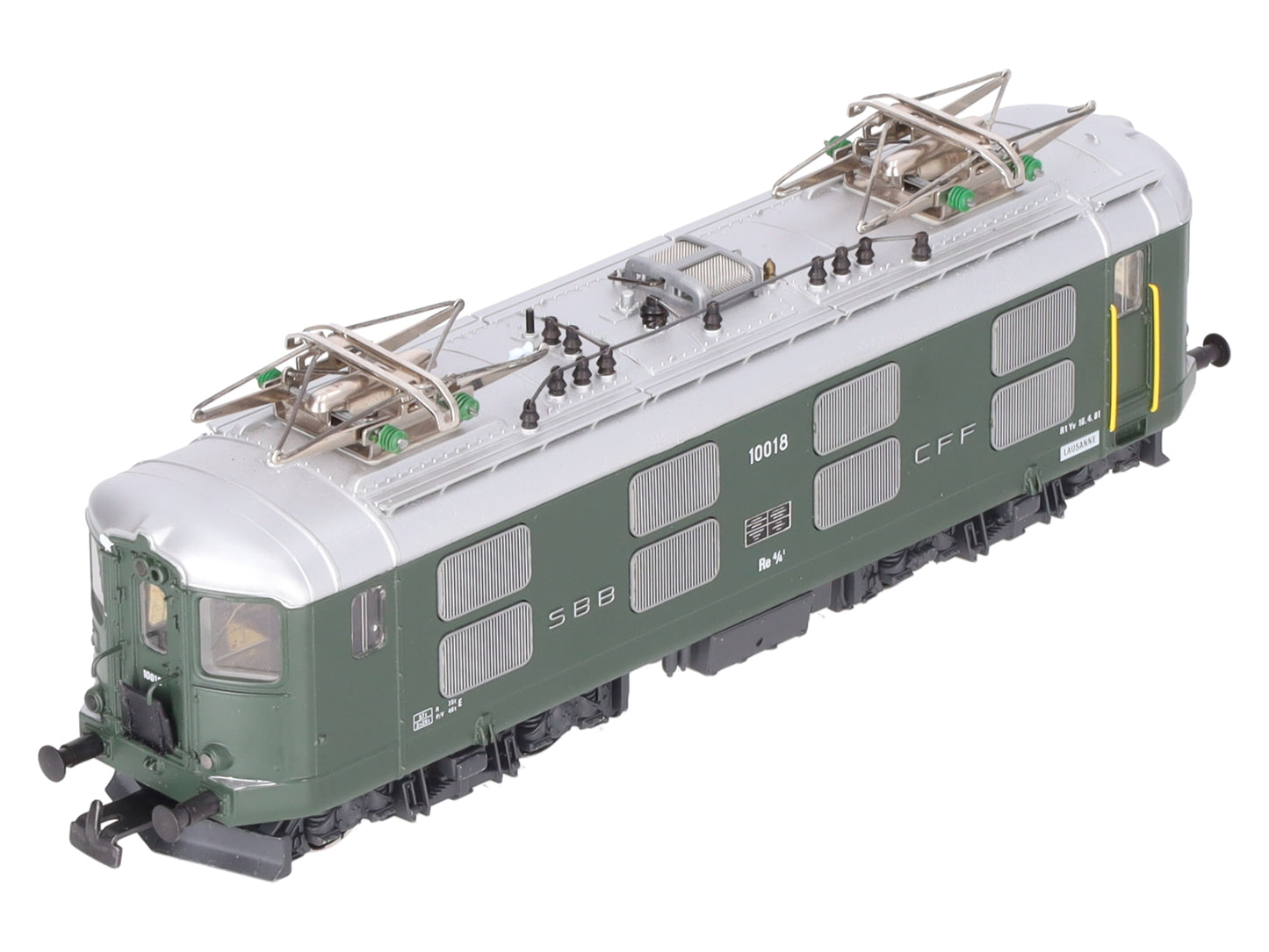 HAG 226 HO Scale SBB Gleichstrom Re 4/4 I Series Electric Locomotive #10018 EX/Box