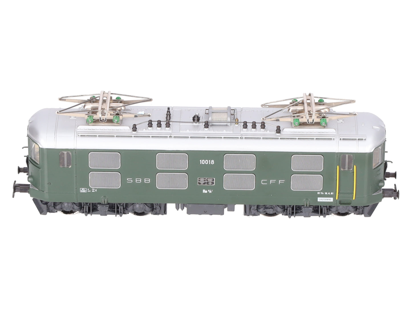 HAG 226 HO Scale SBB Gleichstrom Re 4/4 I Series Electric Locomotive #10018 EX/Box