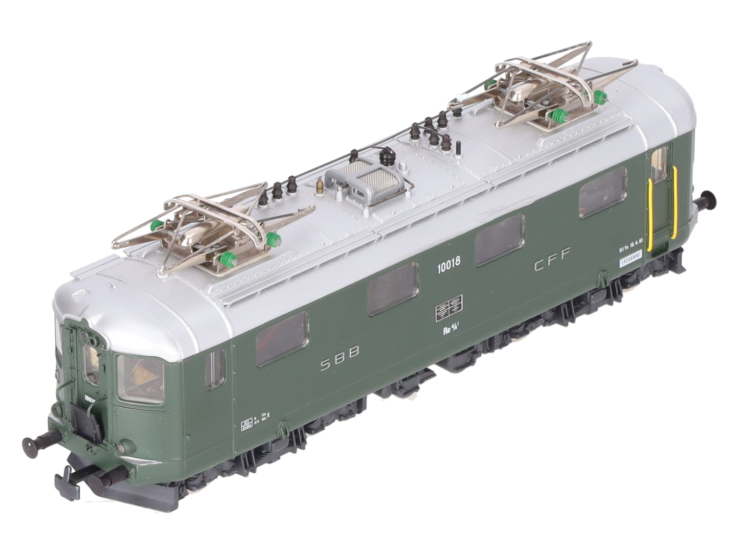 HAG 226 HO Scale SBB Gleichstrom Re 4/4 I Series Electric Locomotive #10018 EX/Box