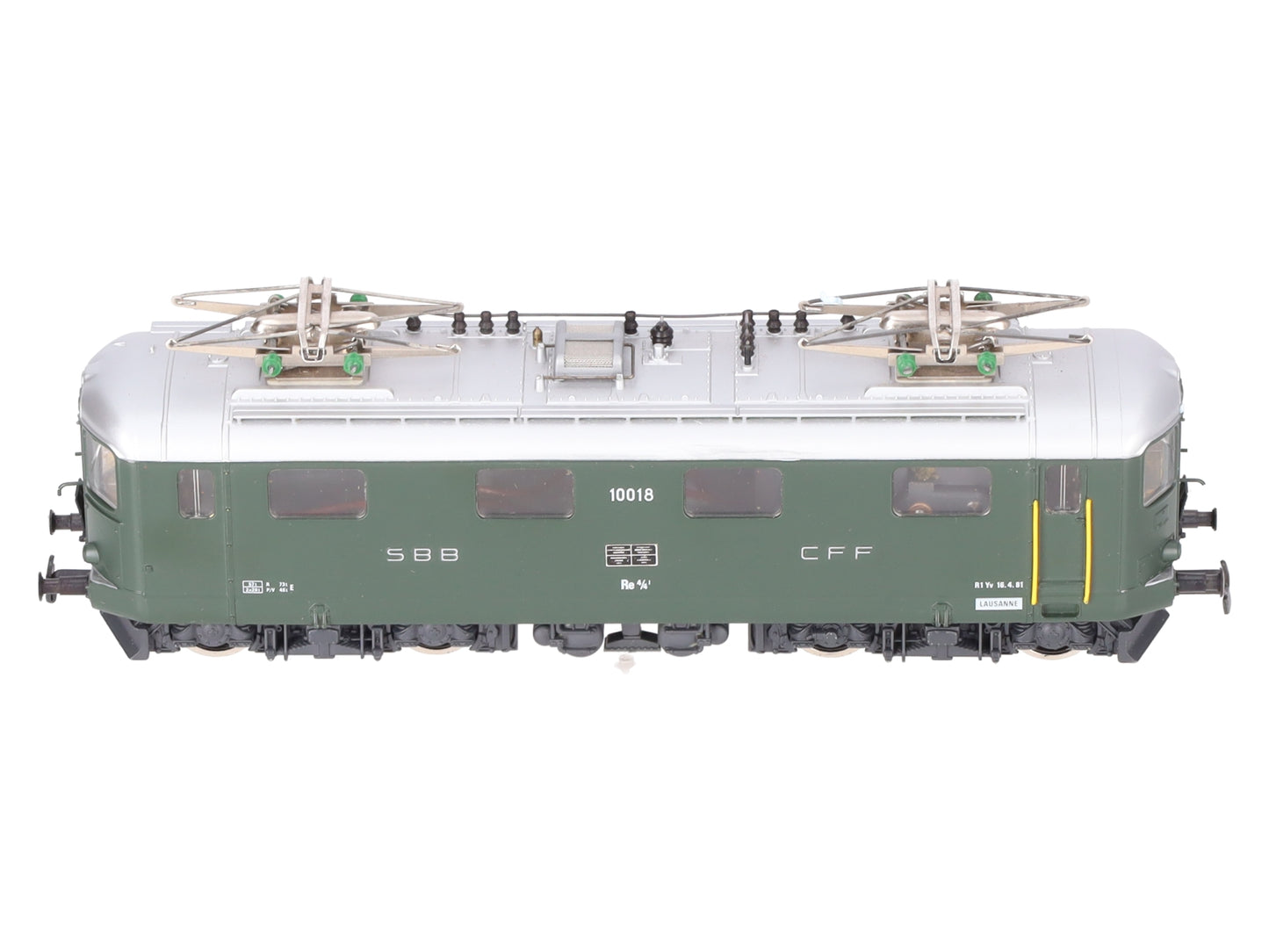 HAG 226 HO Scale SBB Gleichstrom Re 4/4 I Series Electric Locomotive #10018 EX/Box