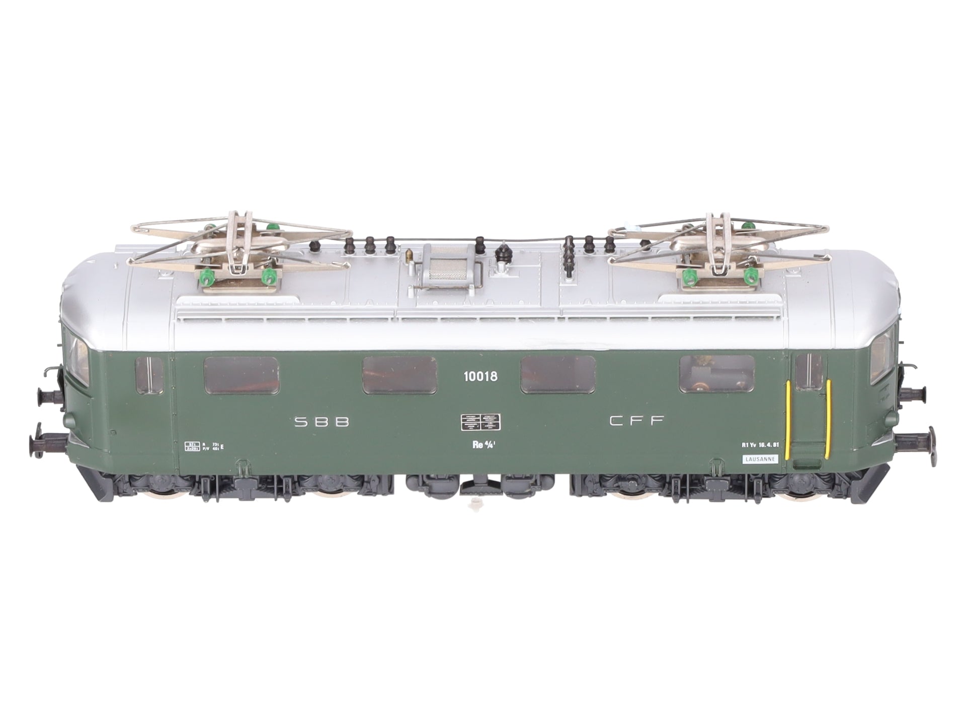 HAG 226 HO Scale SBB Gleichstrom Re 4/4 I Series Electric Locomotive #10018 EX/Box