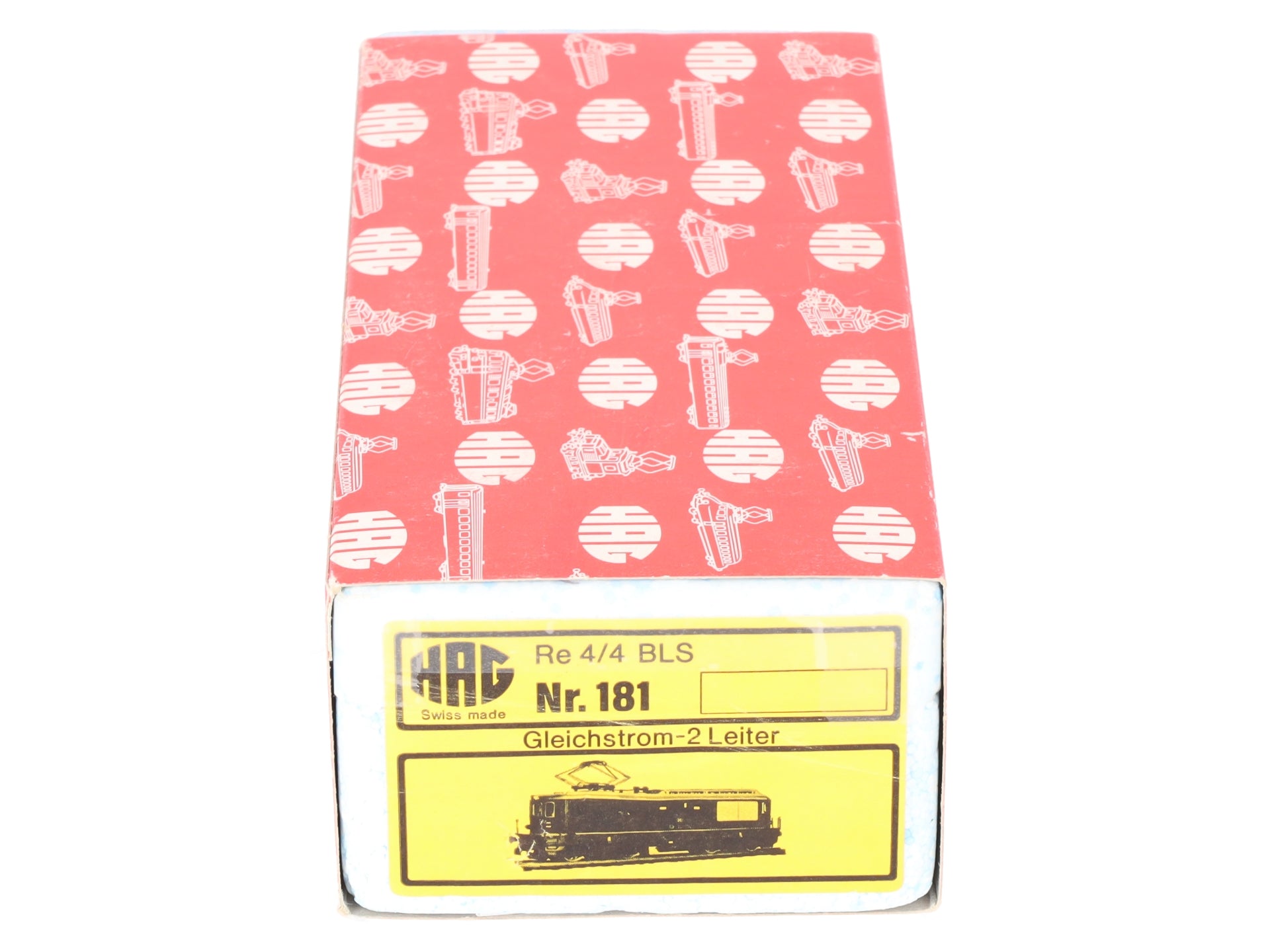HAG 181 HO Scale BLS RE 4/4 Electric Locomotive #162 EX/Box