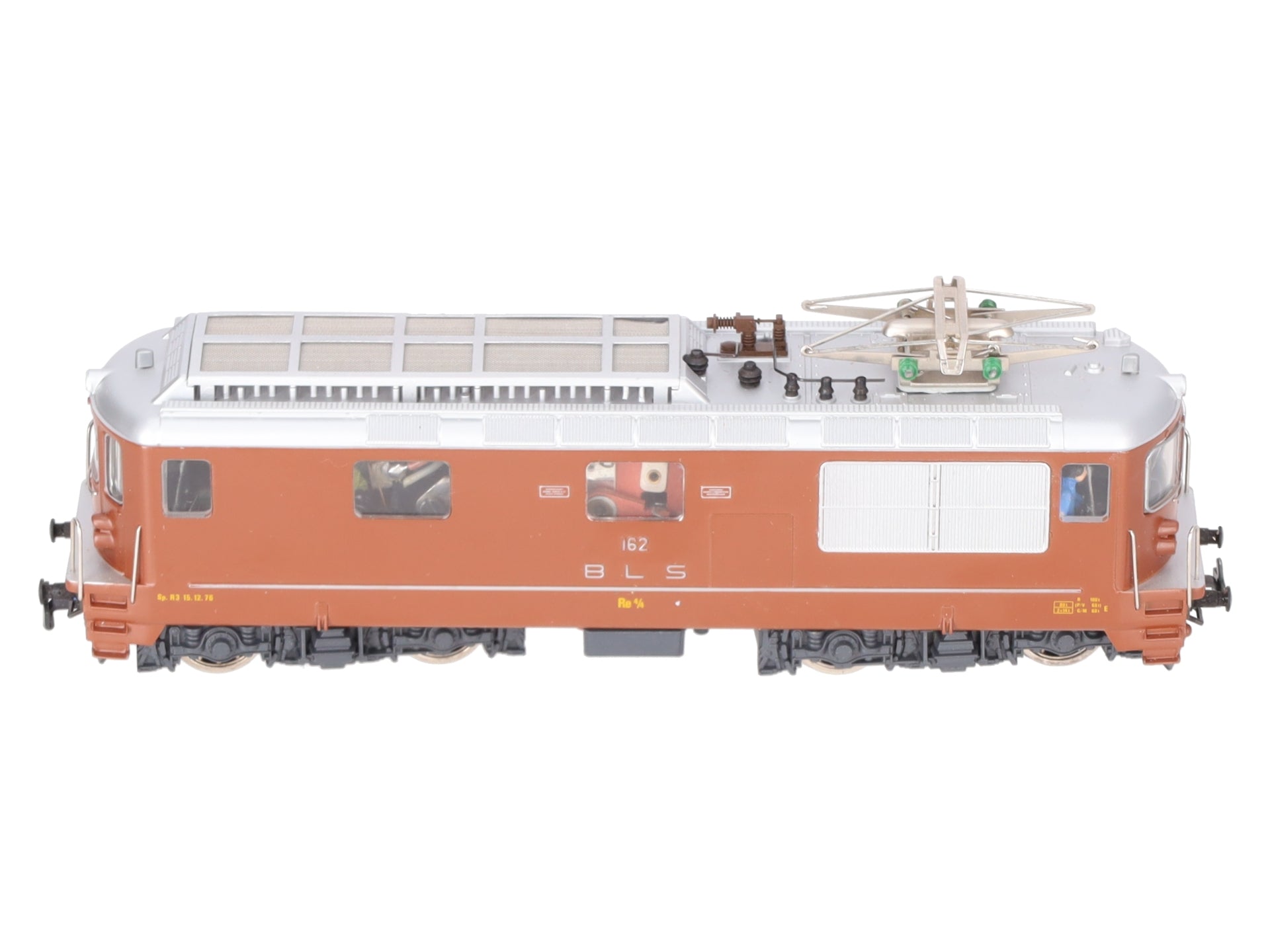 HAG 181 HO Scale BLS RE 4/4 Electric Locomotive #162 EX/Box
