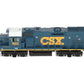 Athearn G68135 HO Scale CSX GP15T Diesel Locomotive #1503 w/DCC & Sound LN/Box