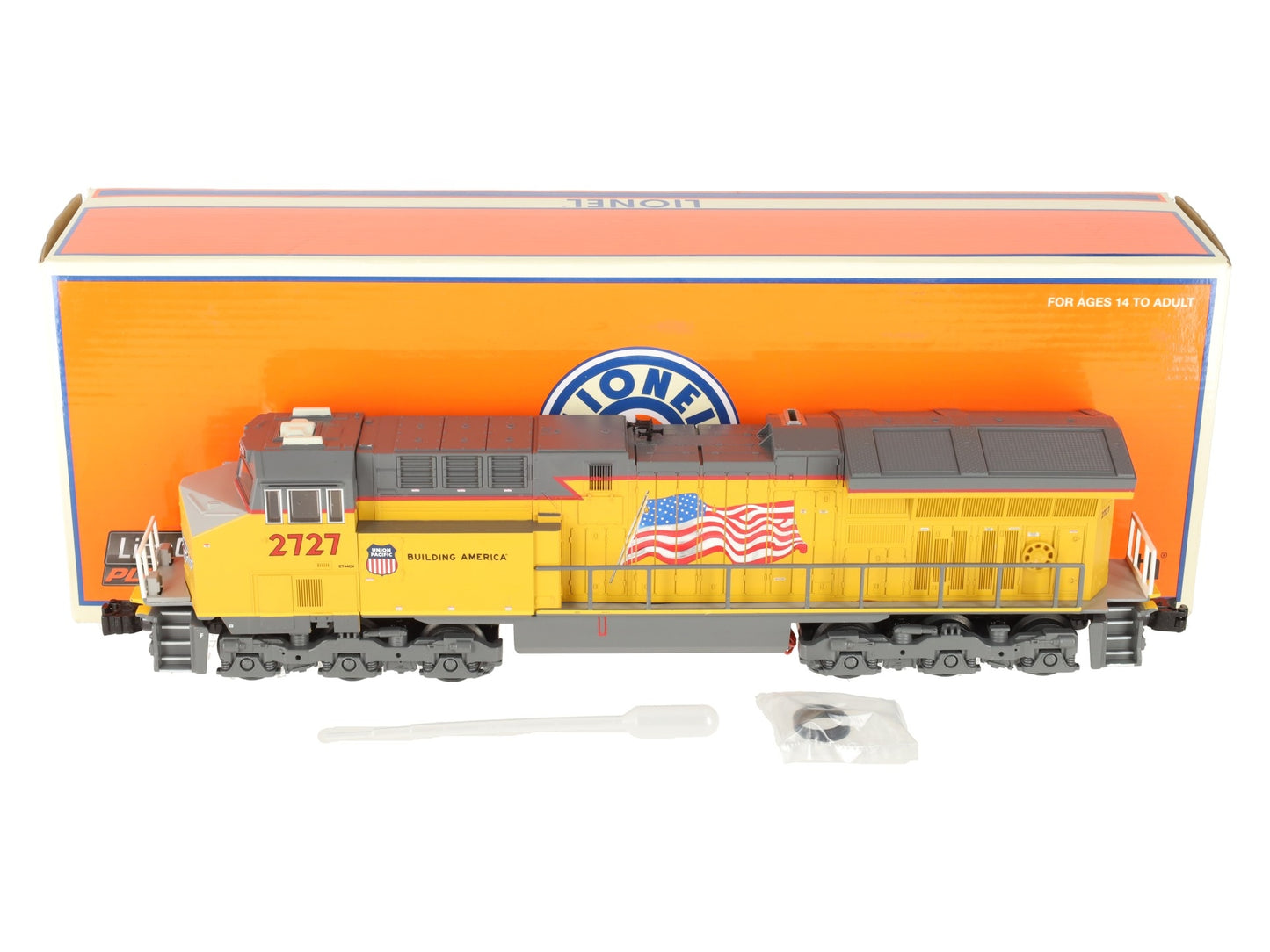 Lionel 1934042 O Union Pacific LionChief Plus 2.0 ET44AC Diesel Locomotive #2727