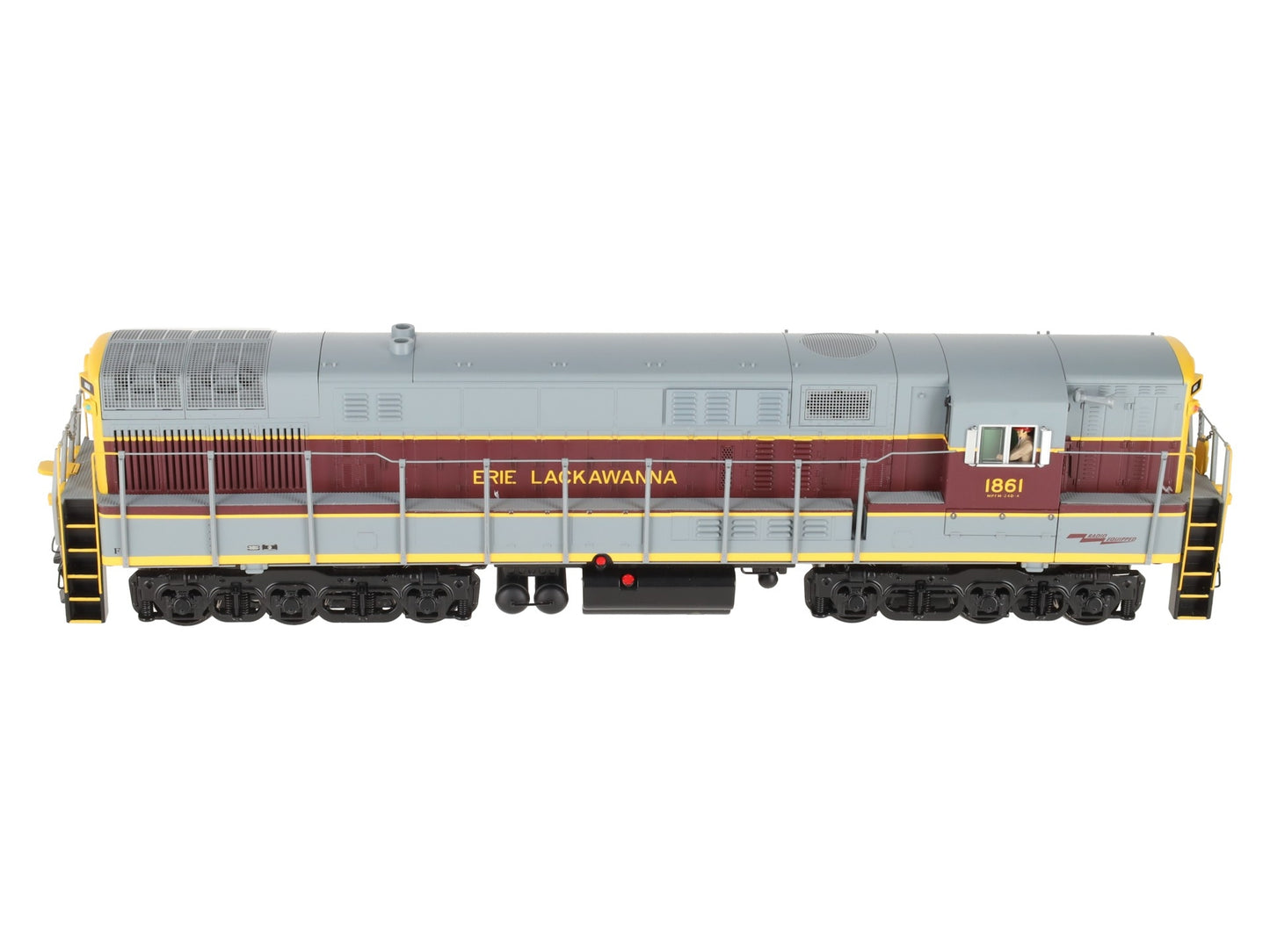 MTH 22-20381-2 O Erie Lackawanna FM Trainmaster Diesel Engine #1861 w/PS3(2Rail) LN/Box